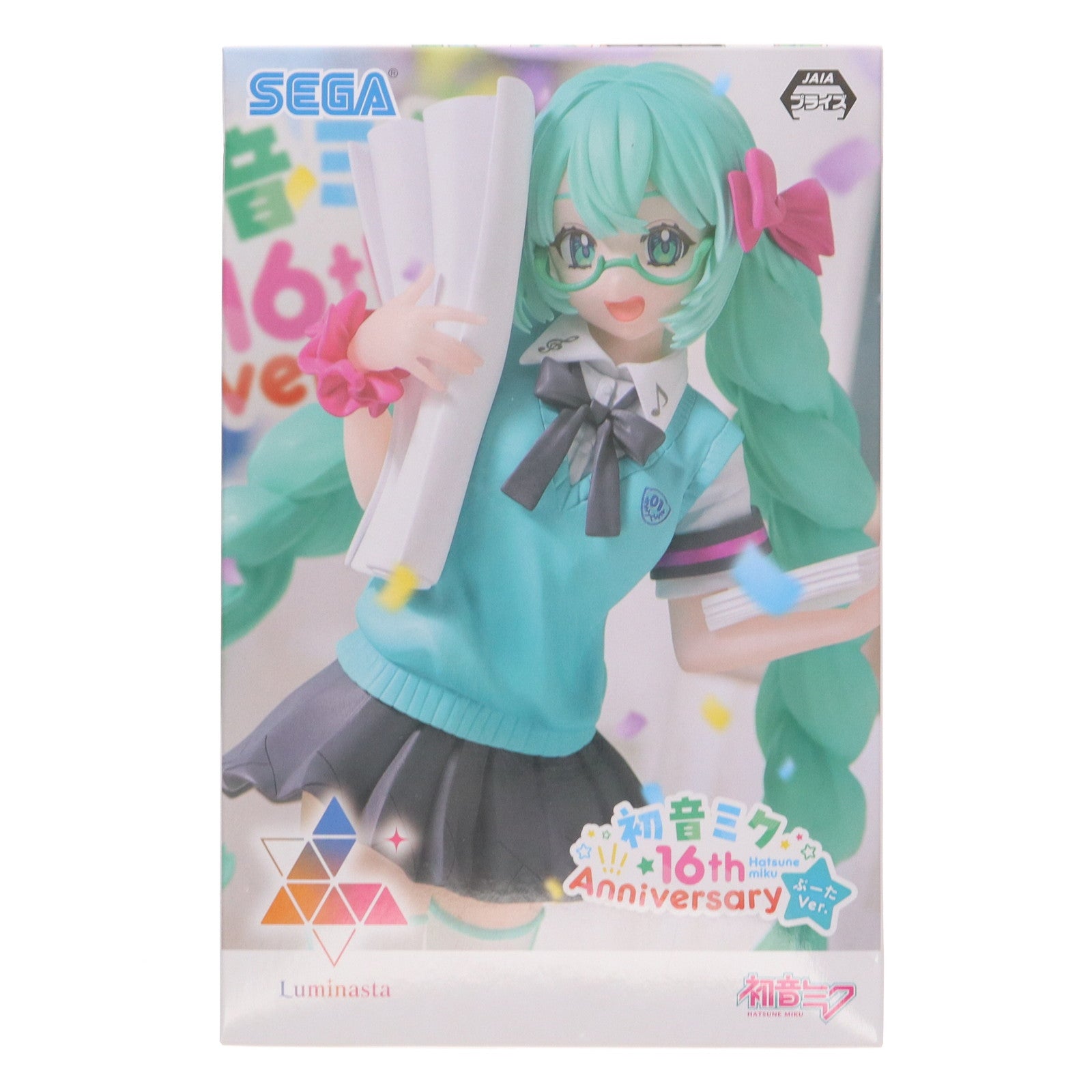 【中古即納】[FIG] 初音ミク 16th Anniversary ぶーた Ver. 初音ミクシリーズ Luminasta フィギュア プライズ(1103726) セガ(20230930)