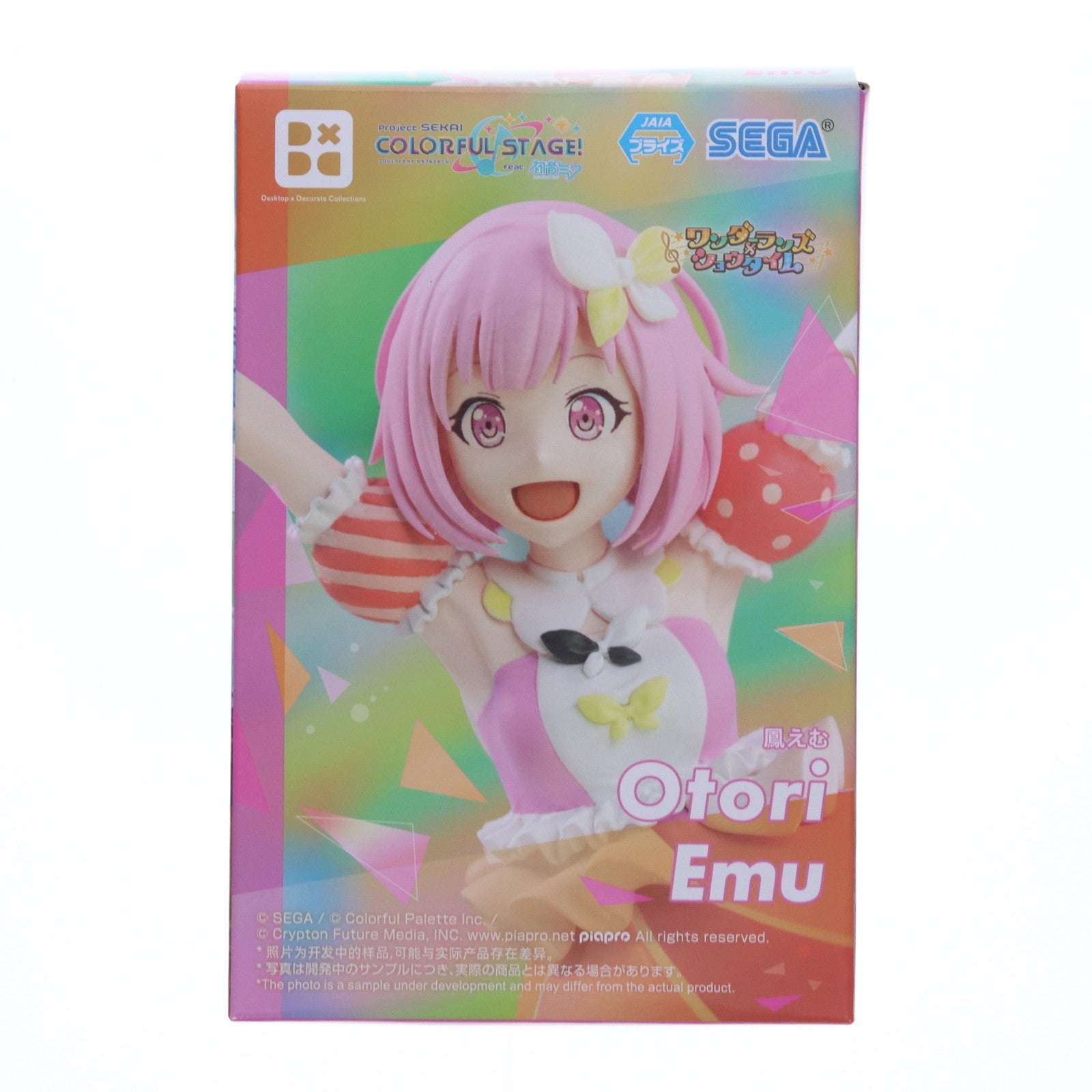 【中古即納】[FIG] 鳳えむ(おおとりえむ) プロジェクトセカイ カラフルステージ! feat. 初音ミク Desktop×Decorate Collections『鳳えむ』 フィギュア プライズ(1117136) セガ(20250523)