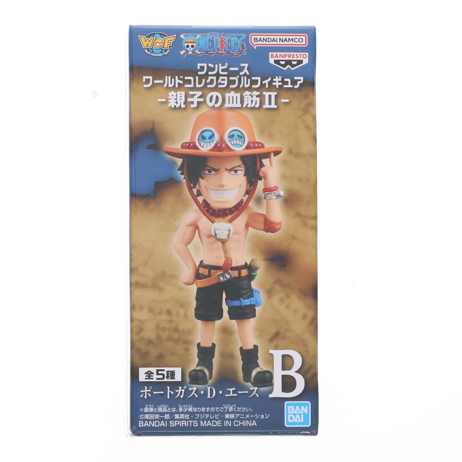 【中古即納】[FIG] ポートガス・D・エース ワンピース ワールドコレクタブルフィギュア -親子の血筋II- ONE PIECE プライズ(2750787) バンプレスト(20250819)
