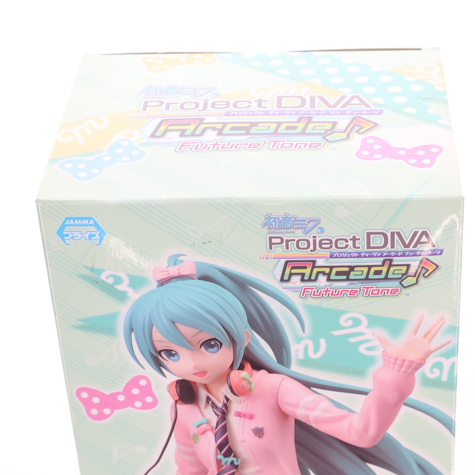 【中古即納】[FIG] 初音ミク-リボンガール 初音ミク Project DIVA Arcade Future Tone スーパープレミアムフィギュア プライズ(1019279) セガ(20170430)