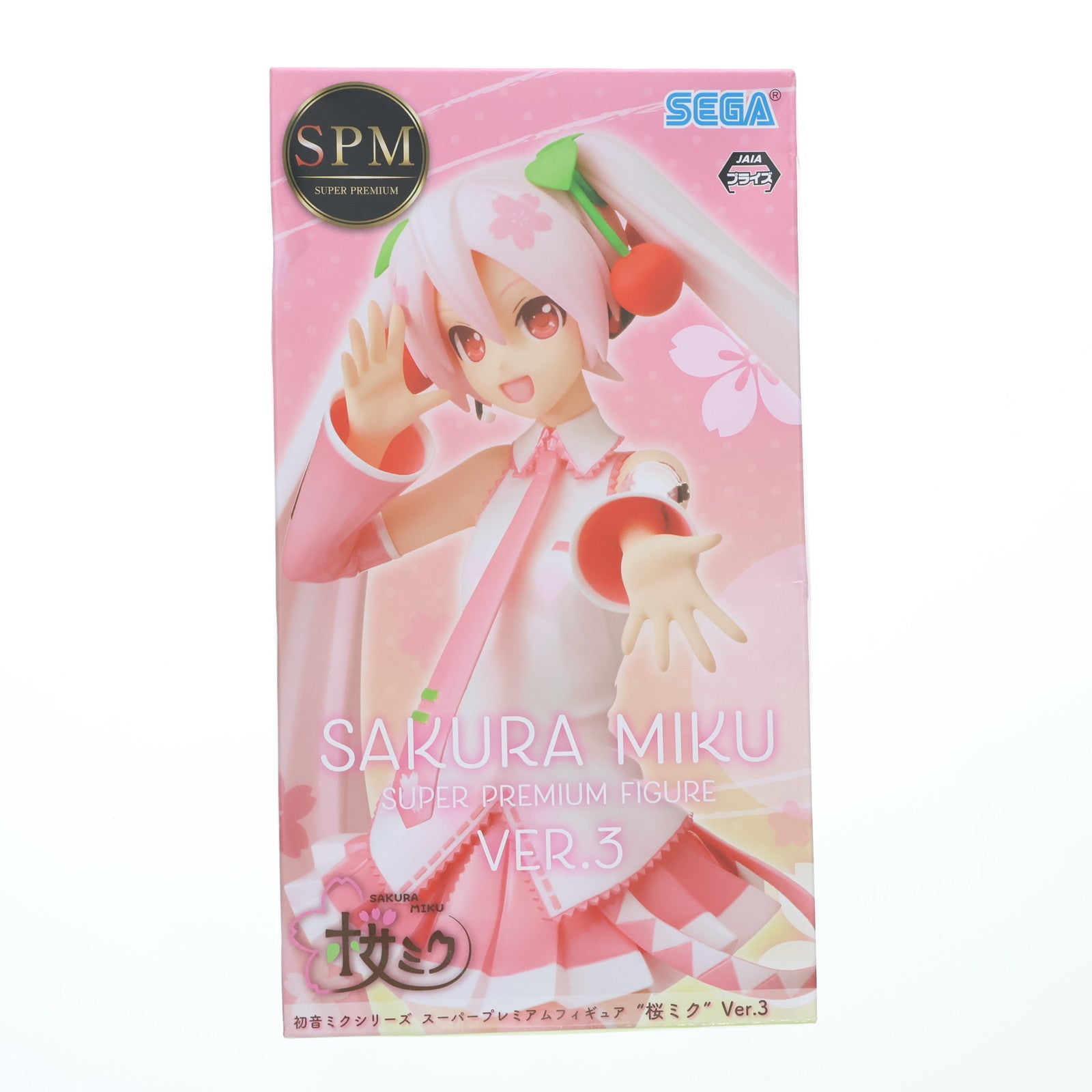 【中古即納】[FIG] 桜ミク Ver.3 キャラクター・ボーカル・シリーズ01 初音ミク スーパープレミアムフィギュア プライズ(1057340) セガ(20220430)