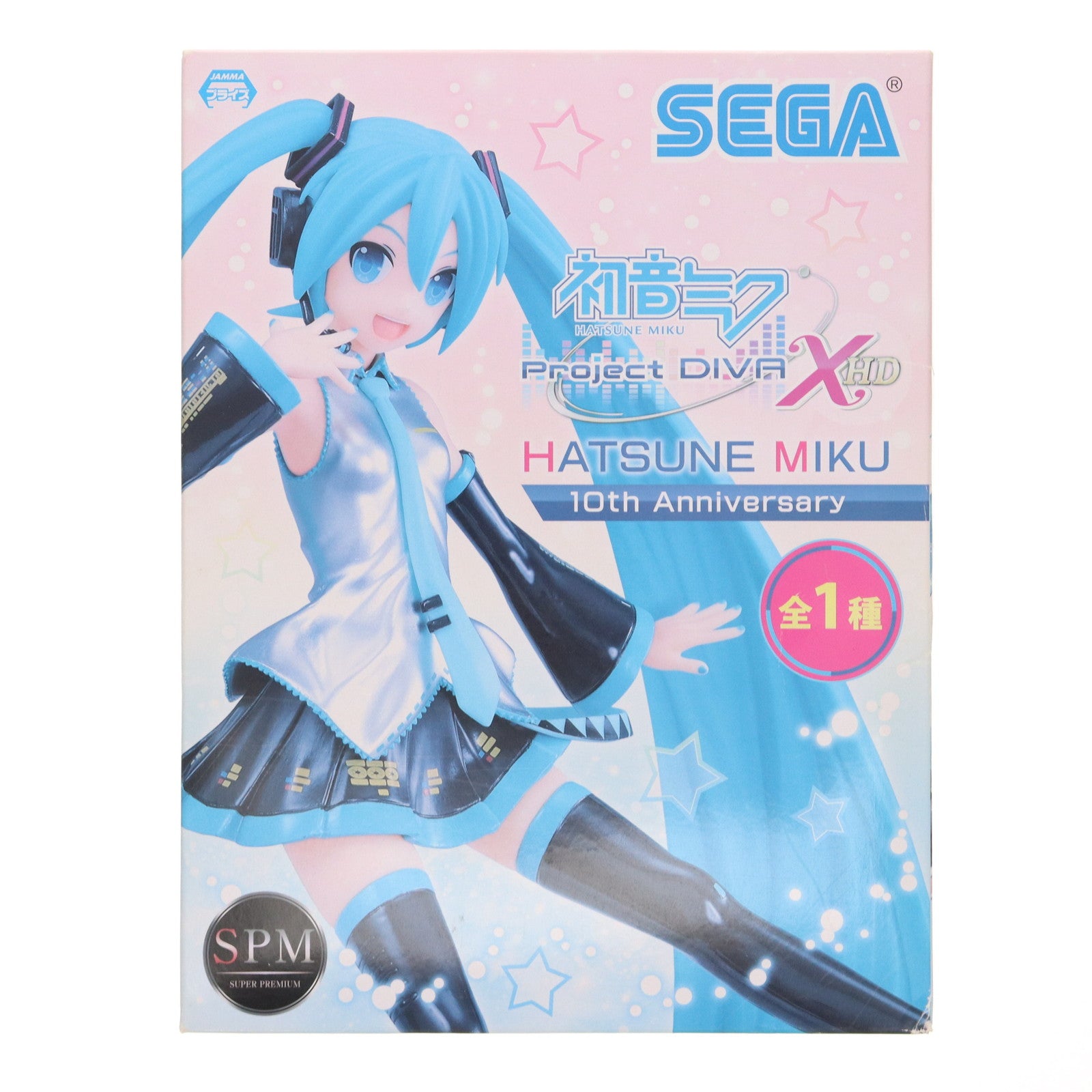 【中古即納】[FIG] 初音ミク 10th Anniversary 初音ミク-Project DIVA-X HD スーパープレミアムフィギュア プライズ(1022542) セガ(20170810)