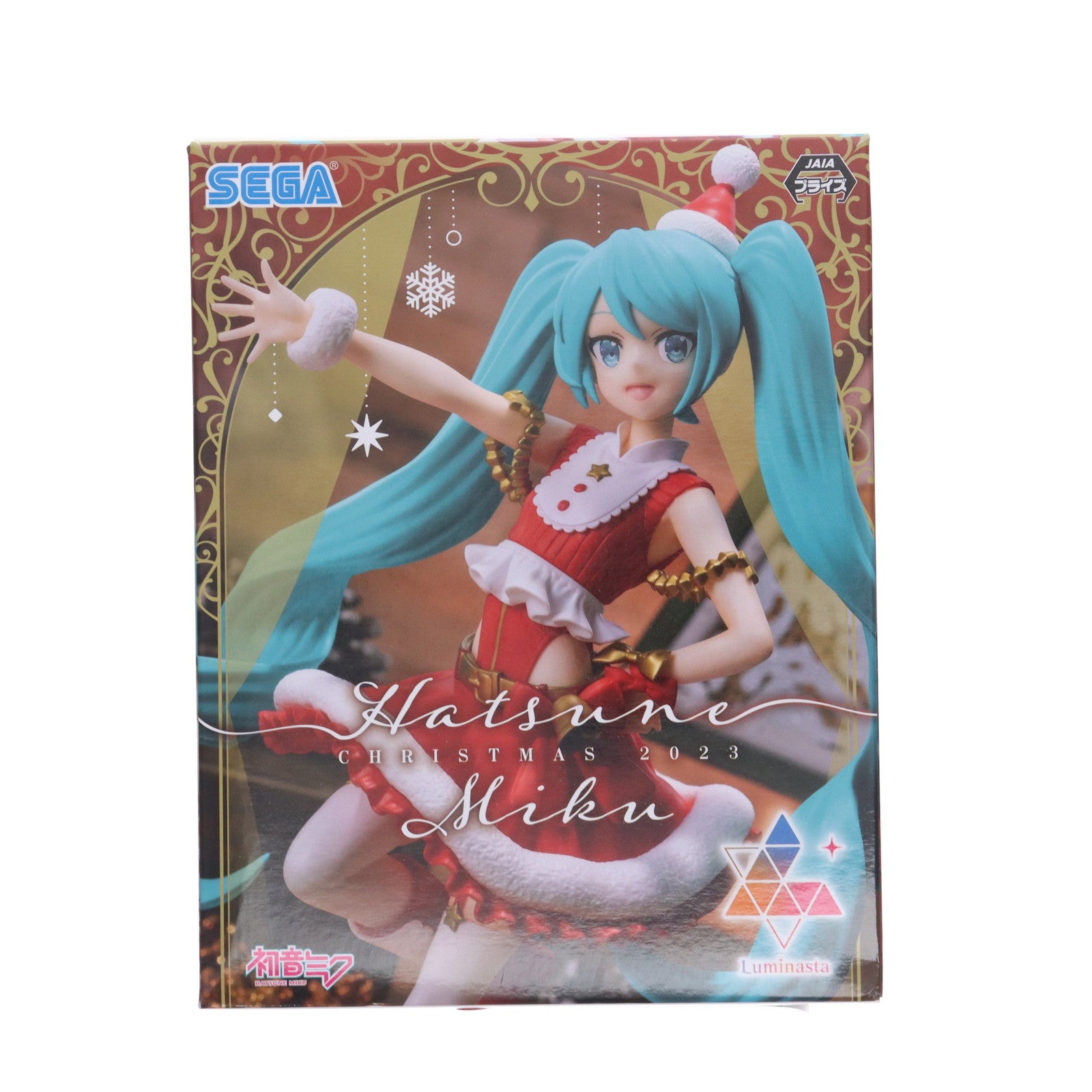 【中古即納】[FIG] 初音ミク キャラクター・ボーカル・シリーズ01 初音ミク 初音ミク Luminasta『初音ミク』クリスマス2023 フィギュア プライズ(1105505) セガ(20231130)