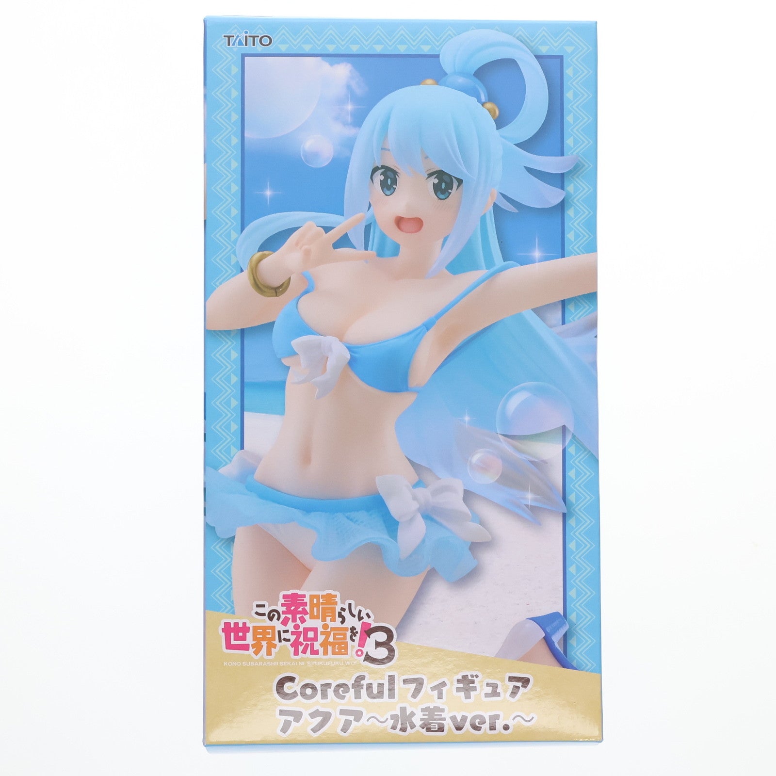 【中古即納】[FIG] アクア この素晴らしい世界に祝福を!3 Coreful フィギュア アクア～水着ver.～ プライズ(451827200) タイトー(20241231)