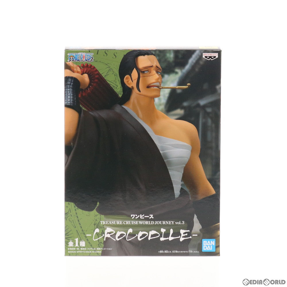 【中古即納】[FIG] サー・クロコダイル ワンピース TREASURE CRUISE WORLD JOURNEY Vol.3 -CROCODILE- ONE PIECE フィギュア プライズ(81803) バンプレスト(20200131)