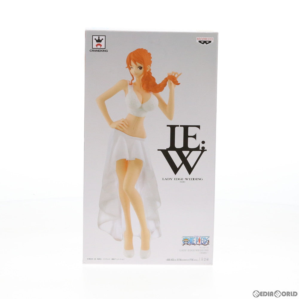 【中古即納】[FIG] ナミ(ホワイト) ワンピース LADY EDGE:WEDDING-NAMI- ONE PIECE フィギュア プライズ(38516) バンプレスト(20180726)