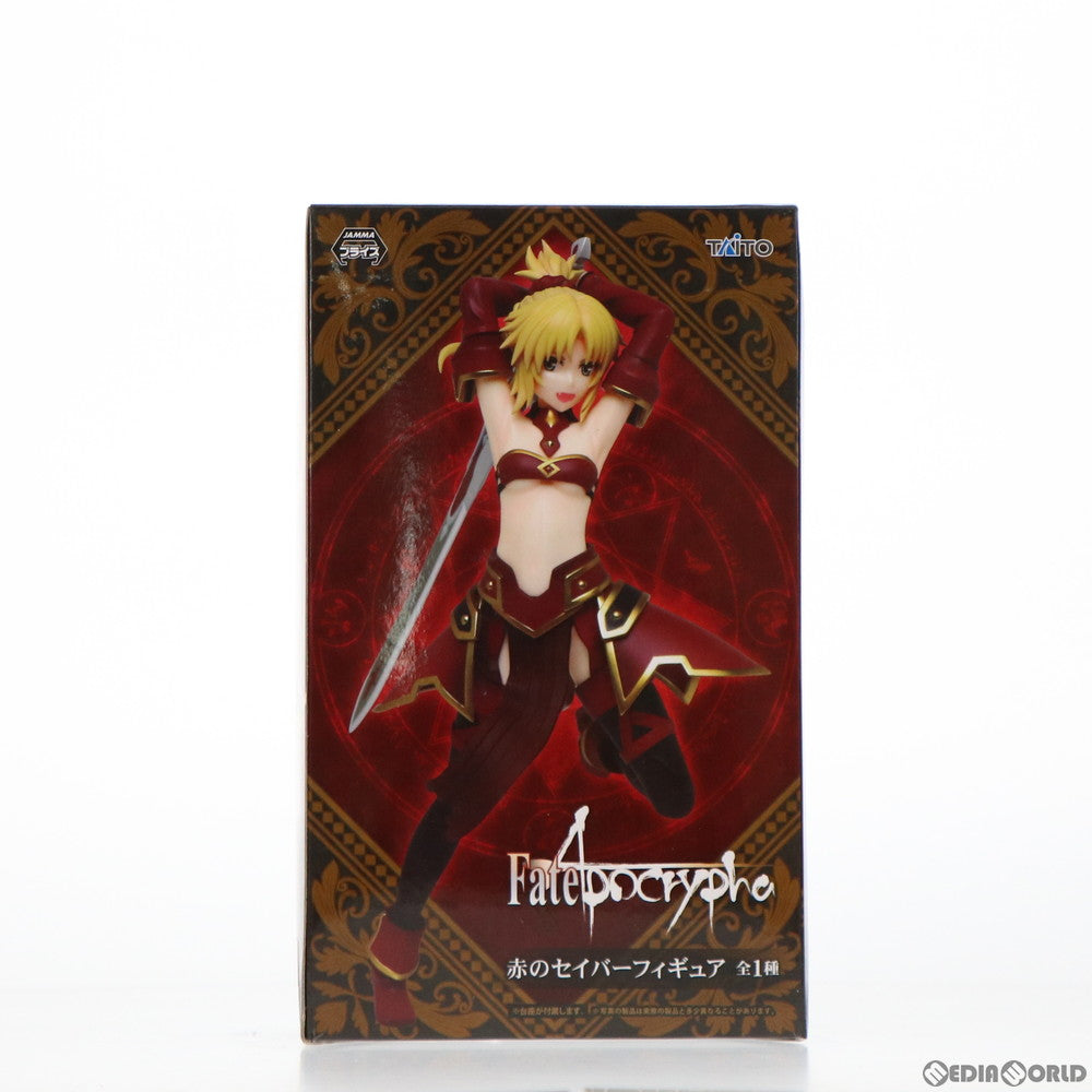 【中古即納】[FIG] 赤のセイバー/モードレッド フィギュア Fate/Apocrypha(フェイト/アポクリファ) プライズ(451034500) タイトー(20180131)