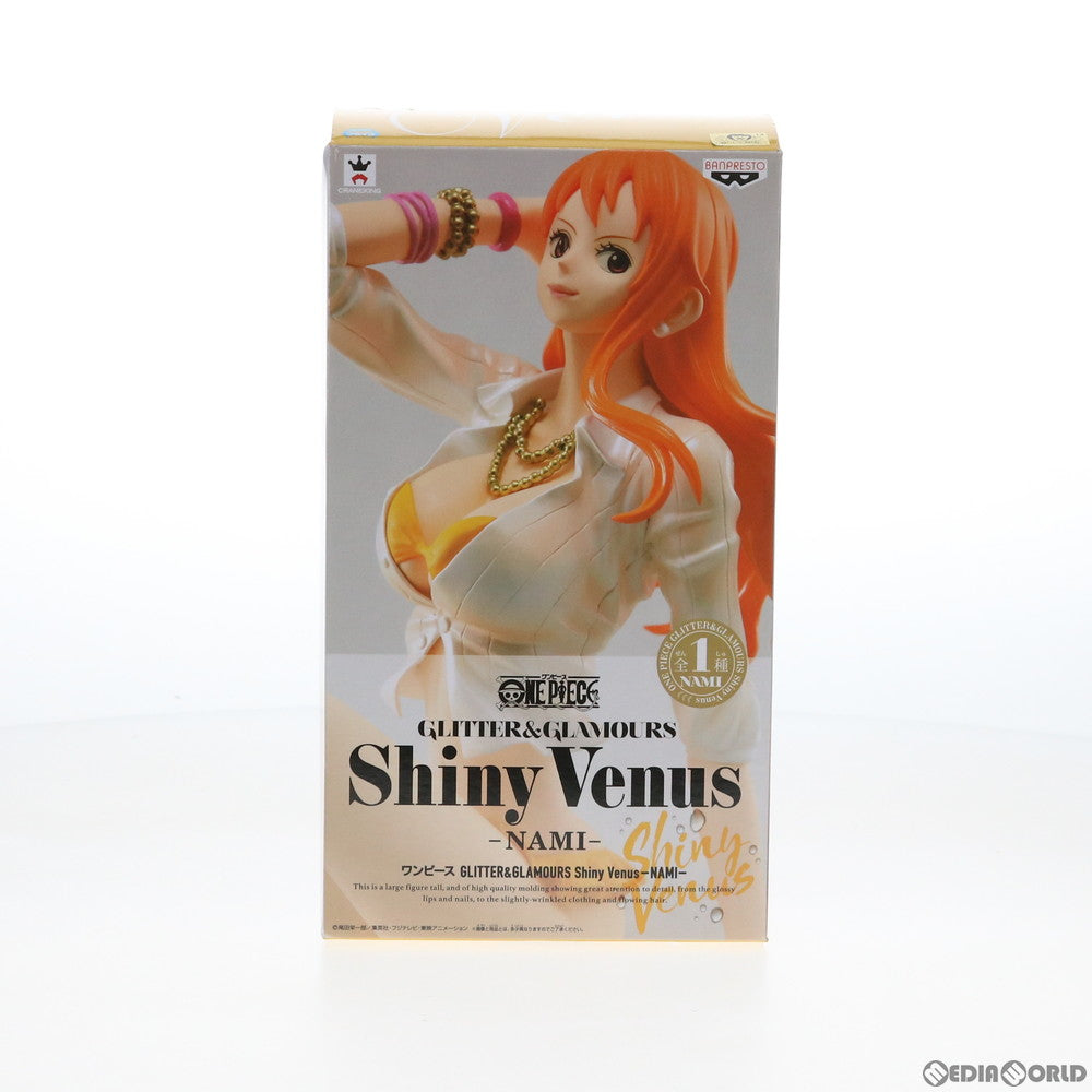 【中古即納】[FIG] ナミ ワンピース GLITTER&GLAMOURS Shiny Venus -NAMI- ONE PIECE フィギュア プライズ(38576) バンプレスト(20180823)