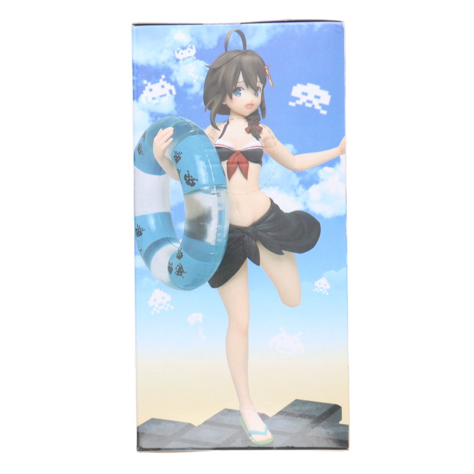 【中古即納】[FIG] 時雨改二(しぐれかいに) 艦隊これくしょん-艦これ-×スペースインベーダー コラボ時雨改二フィギュア プライズ(451006500) タイトー(20170930)