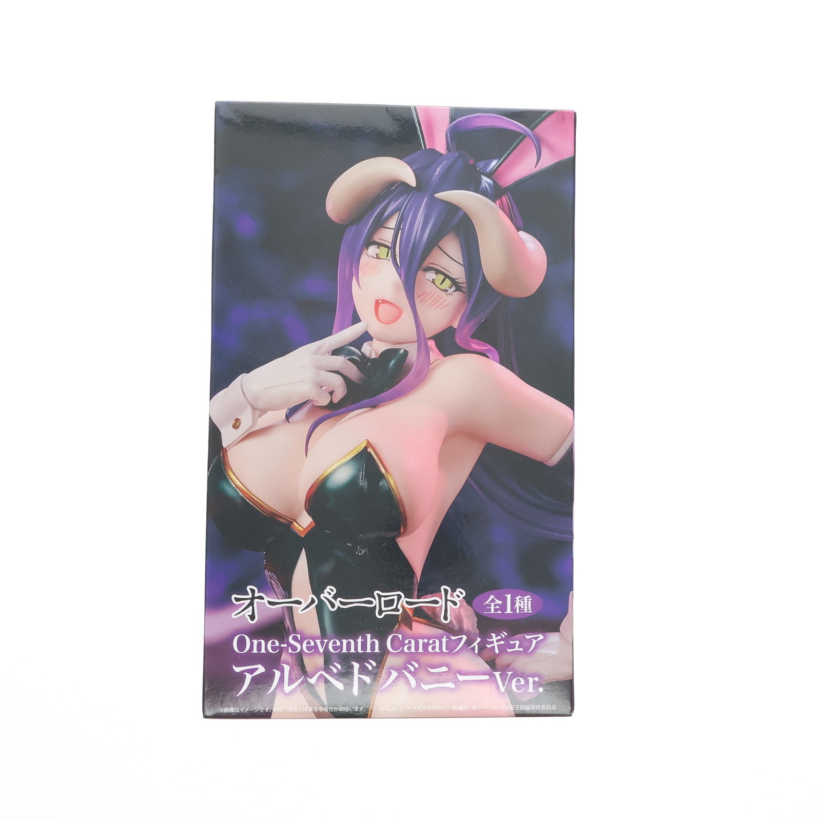 【中古即納】[FIG] アルベド バニーVer. オーバーロード One-Seventh Caratフィギュア プライズ(SS15975) システムサービス(20250916)