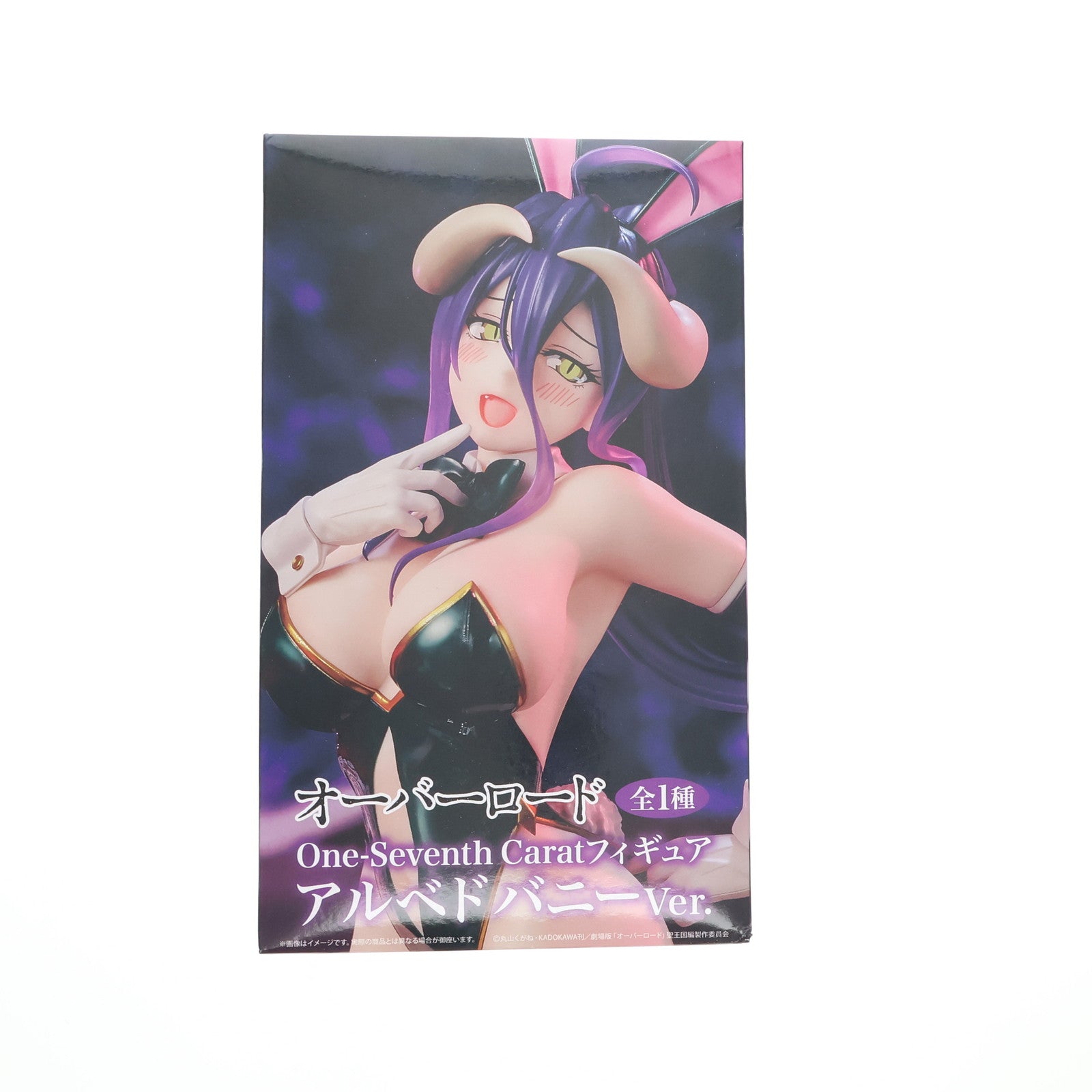 【中古即納】[FIG] アルベド バニーVer. オーバーロード One-Seventh Caratフィギュア プライズ(SS15975) システムサービス(20250916)