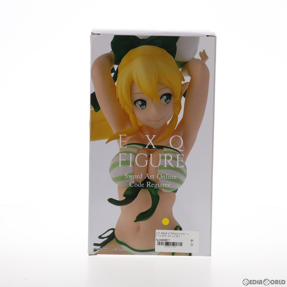 【中古即納】[FIG] リーファ EXQフィギュア～アクアシルフィードリーファ～ ソードアート・オンライン コード・レジスタ プライズ(37936) バンプレスト(20171221)