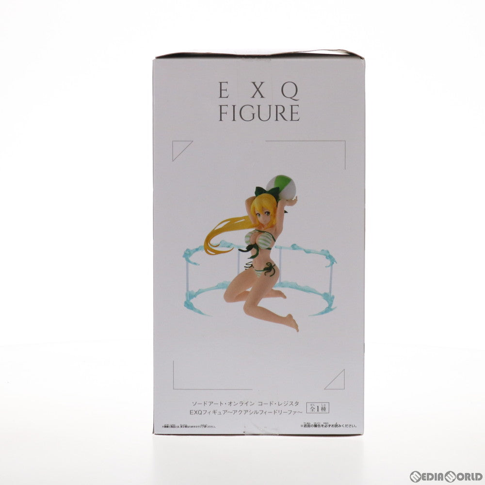 【中古即納】[FIG] リーファ EXQフィギュア～アクアシルフィードリーファ～ ソードアート・オンライン コード・レジスタ プライズ(37936) バンプレスト(20171221)