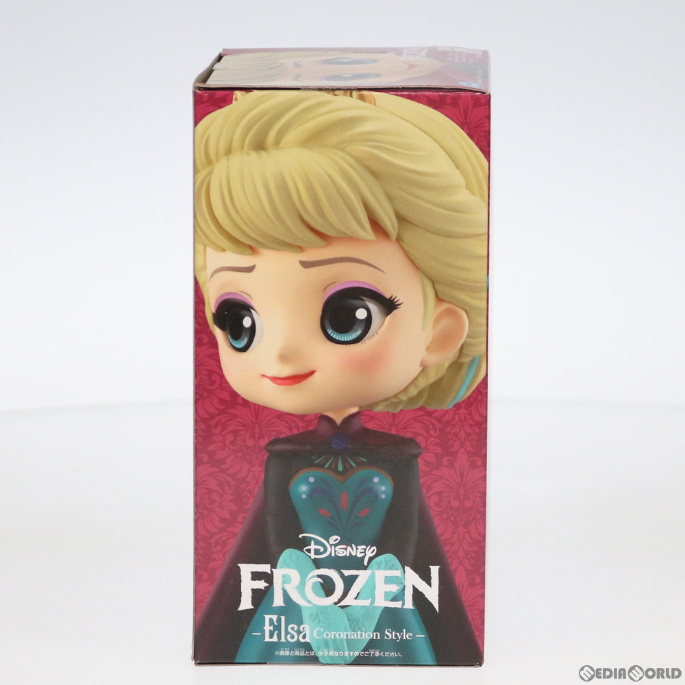 【中古即納】[FIG] エルサ A(ノーマルカラー) アナと雪の女王 Q posket Disney Characters-Elsa Coronation Style- フィギュア プライズ(38834) バンプレスト(20181130)