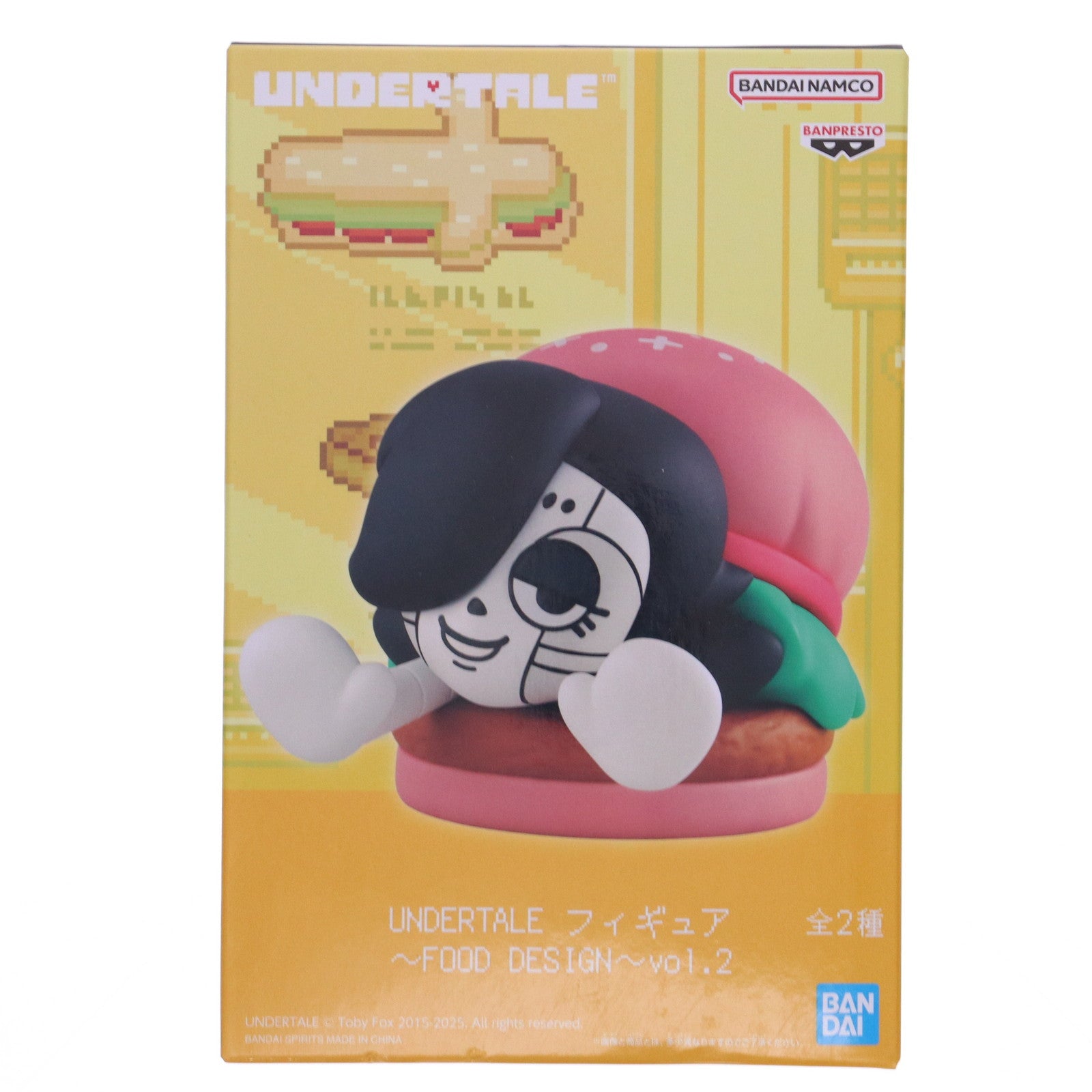 【中古即納】[FIG] メタトン UNDERTALE(アンダーテイル) フィギュア～FOOD DESIGN～vol.2 プライズ(2752061) バンプレスト(20250904)