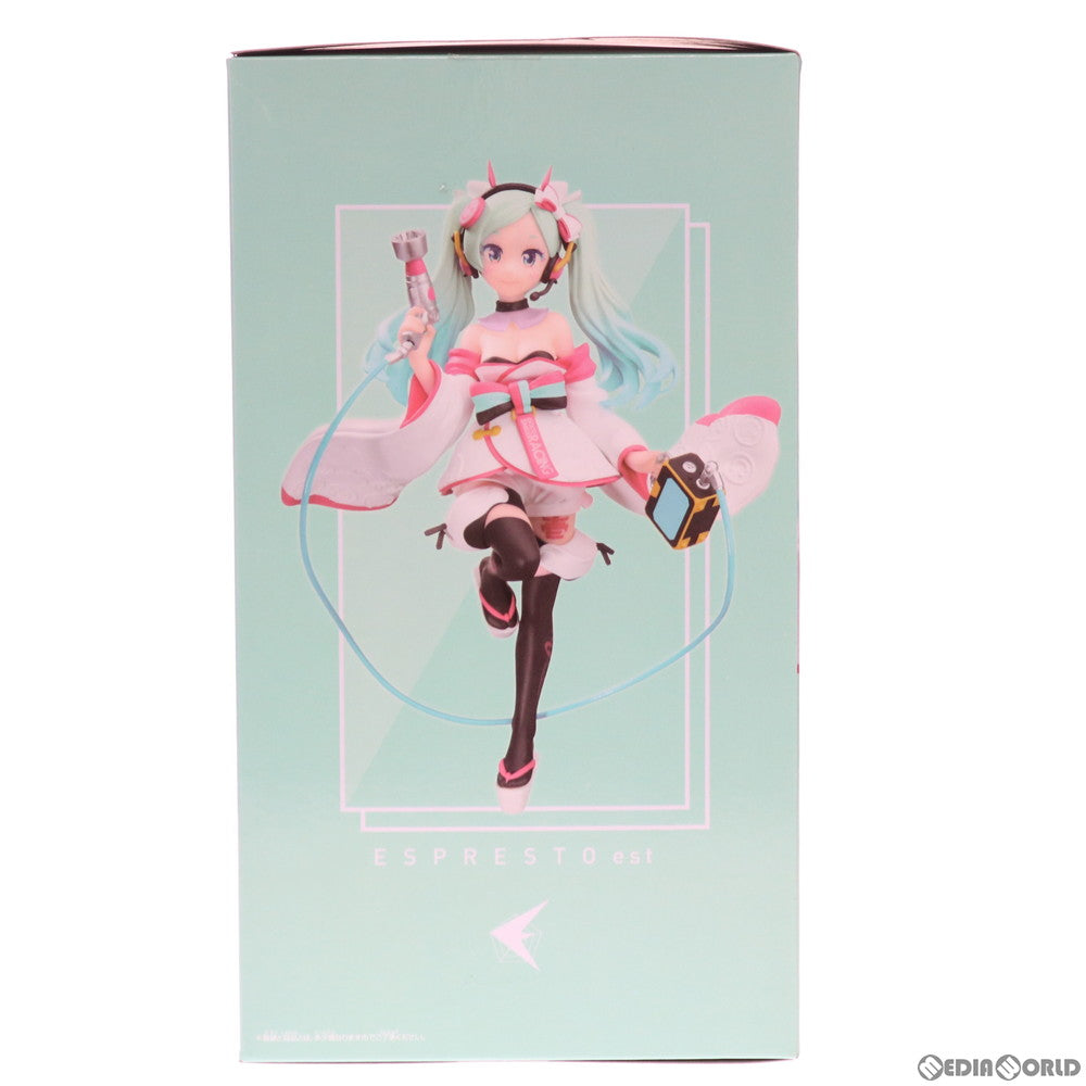 【中古即納】[FIG] 初音ミク レーシングVer. ESPRESTO est-Dress&pattern-レーシングミク2020 晴れ着Ver. キャラクター・ボーカル・シリーズ01 初音ミク フィギュア プライズ(2552642) バンプレスト(20210720)