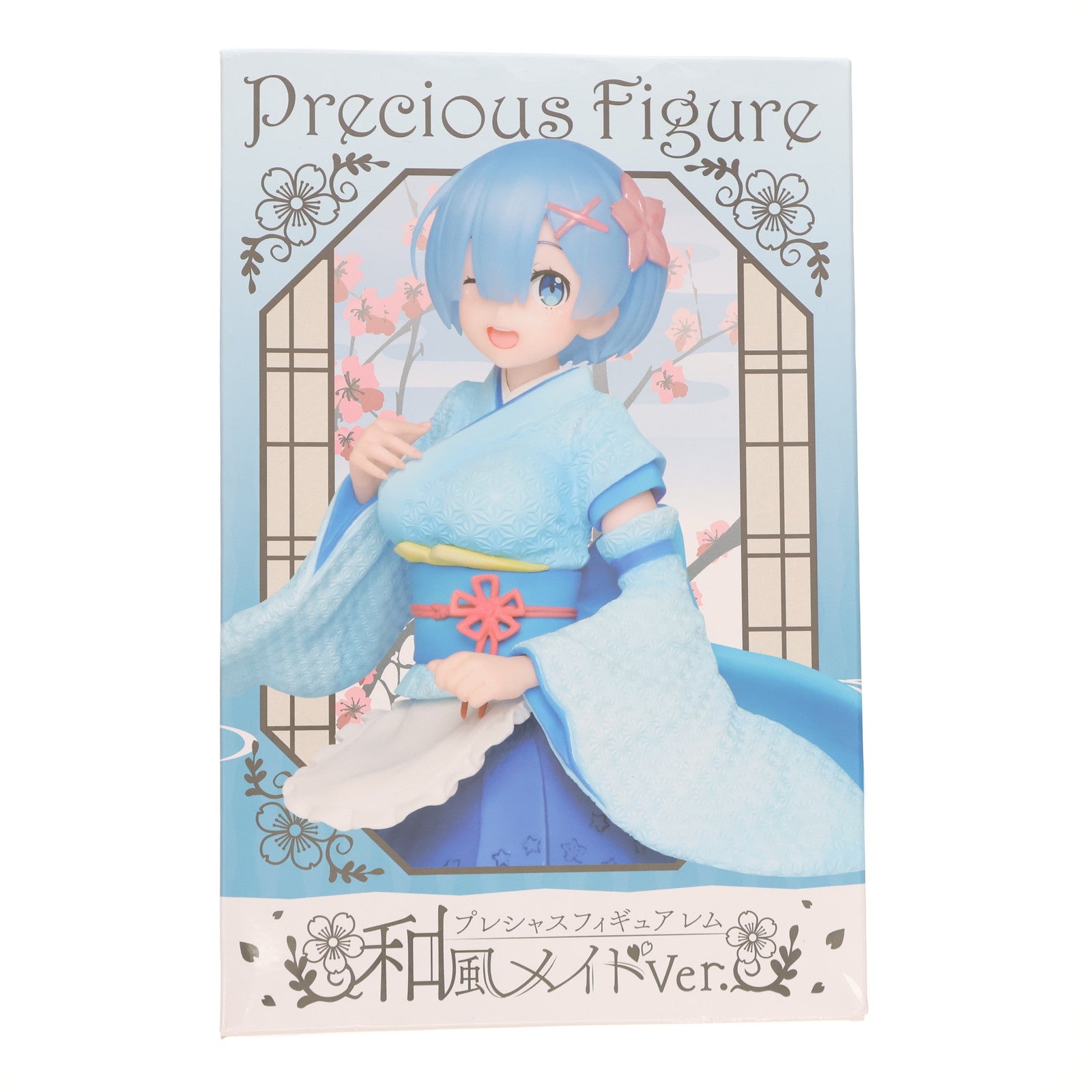 【中古即納】[FIG] レム Re:ゼロから始める異世界生活 プレシャスフィギュア ～和風メイドver.～ プライズ(451263900) タイトー(20201120)