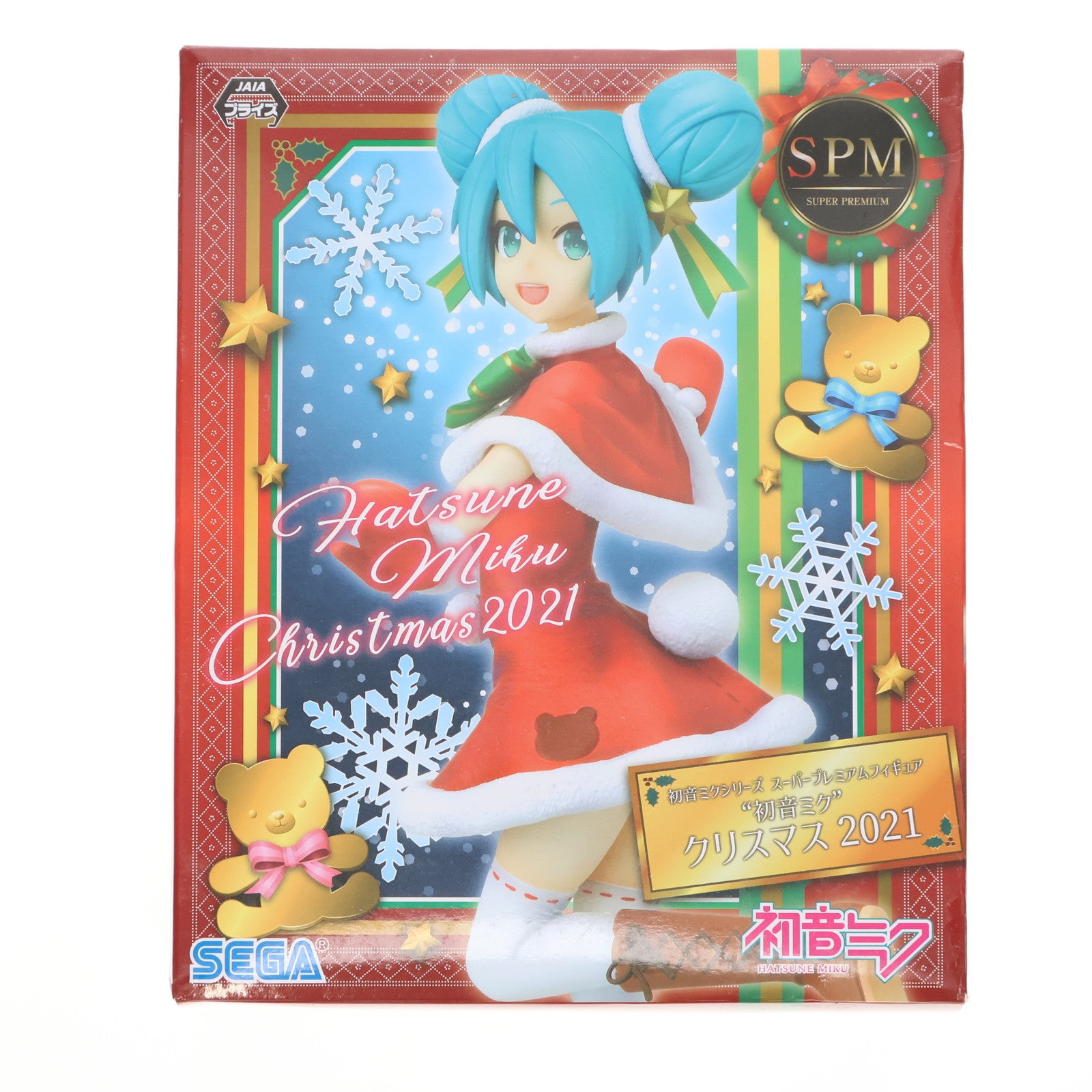 【中古即納】[FIG] 初音ミク クリスマス2021 キャラクター・ボーカル・シリーズ01 初音ミク スーパープレミアムフィギュア プライズ(1056113) セガ(20211120)