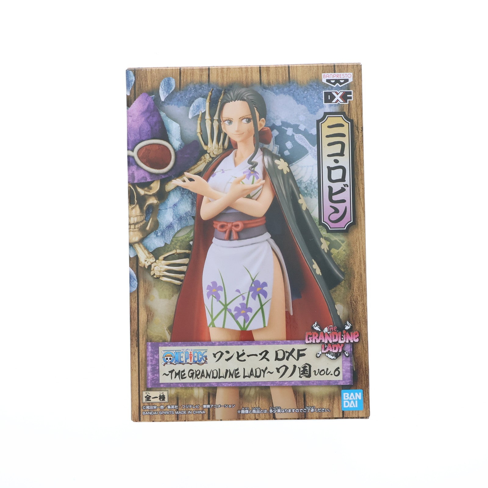 【中古即納】[FIG] ニコ・ロビン ワンピース DXF～THE GRANDLINE LADY～ワノ国 vol.6 ONE PIECE フィギュア プライズ(2582822) バンプレスト(20220320)