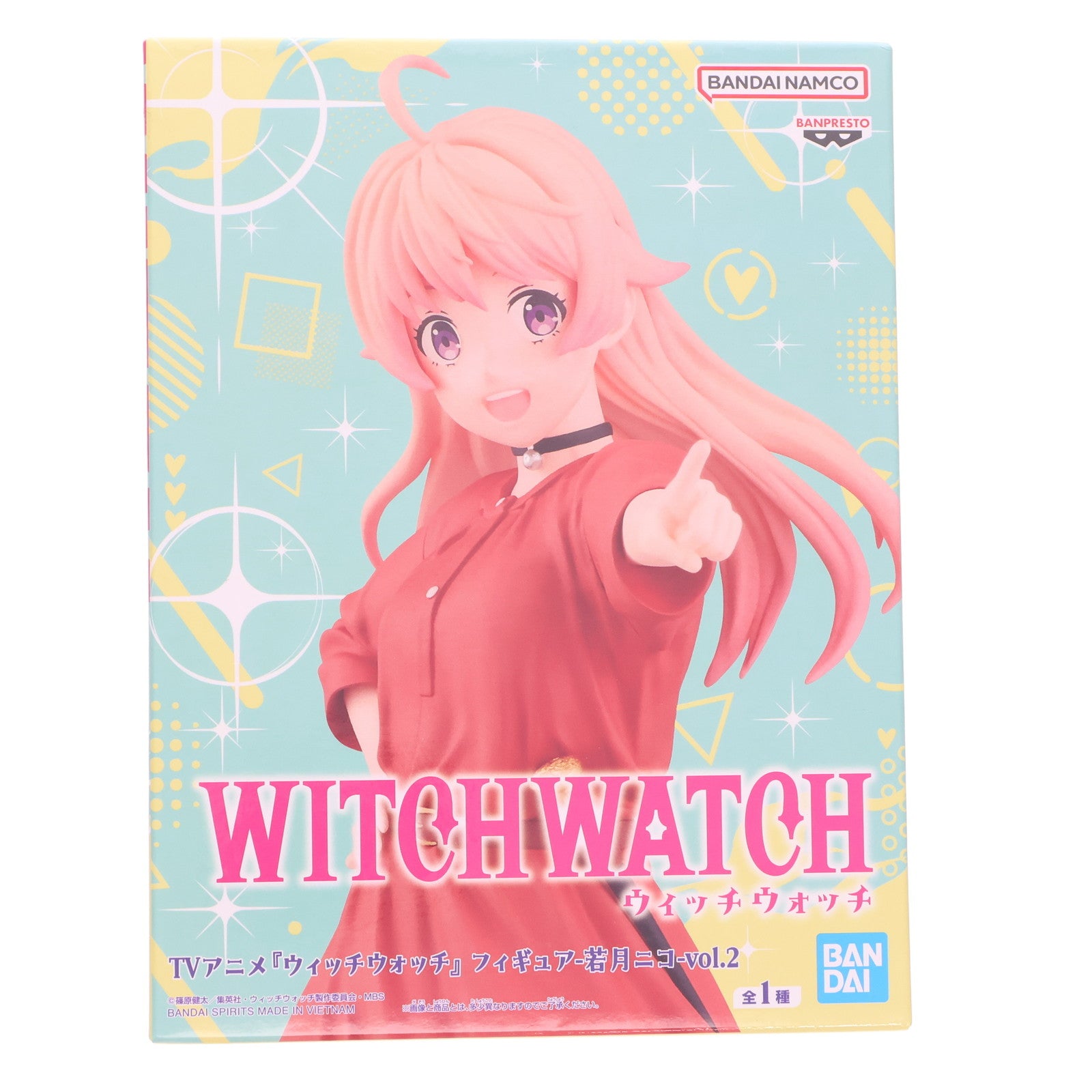 【中古即納】[FIG] 若月ニコ ウィッチウォッチ フィギュア-若月ニコ-vol.2 プライズ(2767534) バンプレスト(20250911)