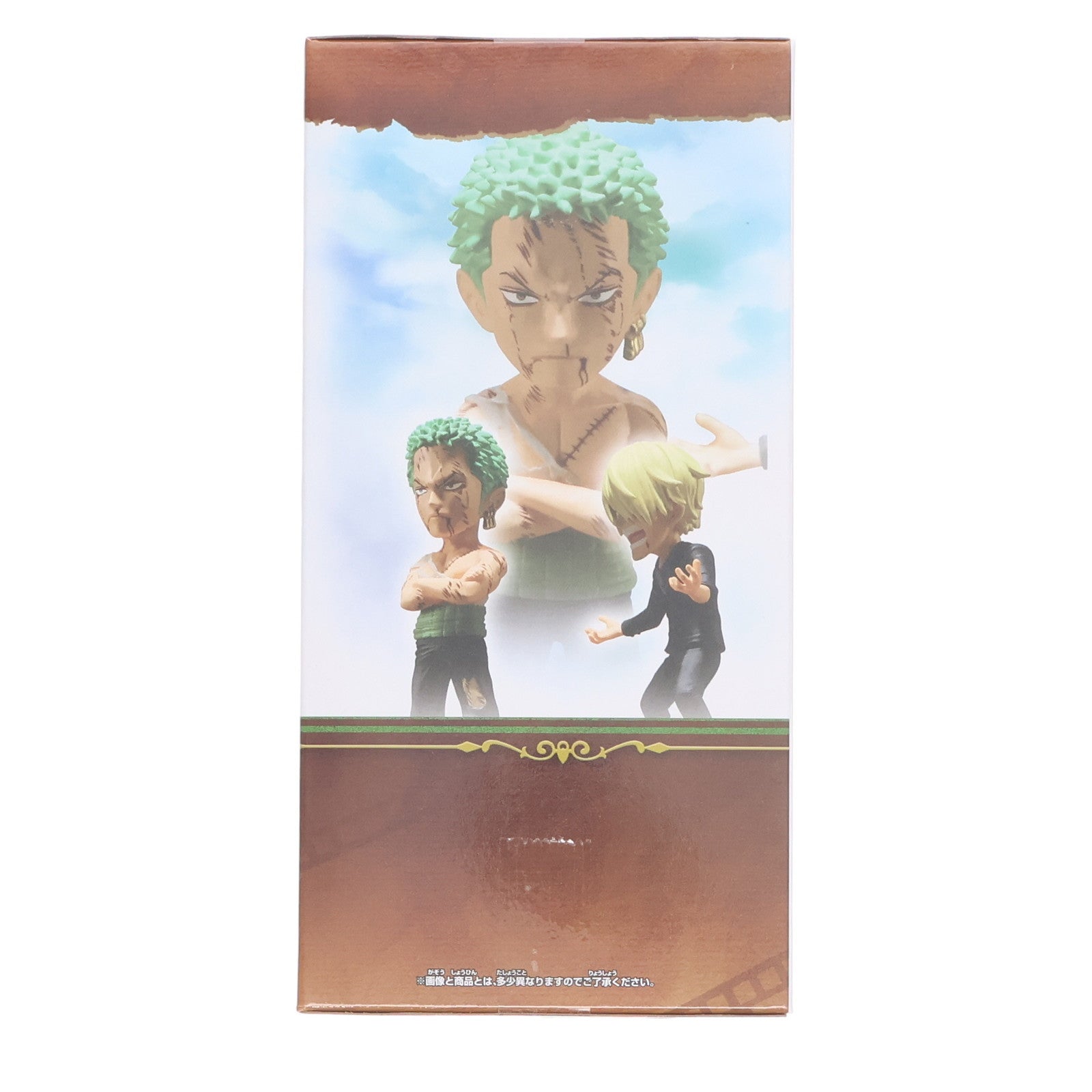 【中古即納】[FIG] ロロノア・ゾロ&サンジ ワンピース ワールドコレクタブルフィギュア ログストーリーズ-ロロノア・ゾロ&サンジ-「なにも!!!な゛かった…!!!!」 ONE PIECE プライズ(2752953) バンプレスト(20250826)
