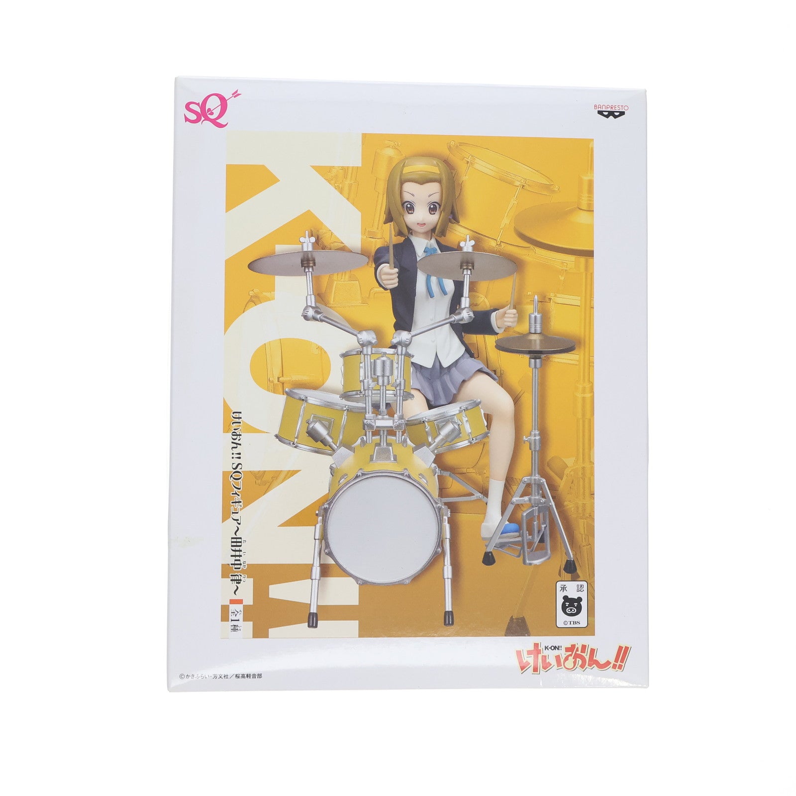 【中古即納】[FIG] 田井中律(たいなかりつ) けいおん!! SQフィギュア～田井中律～ プライズ(47747) バンプレスト(20120131)