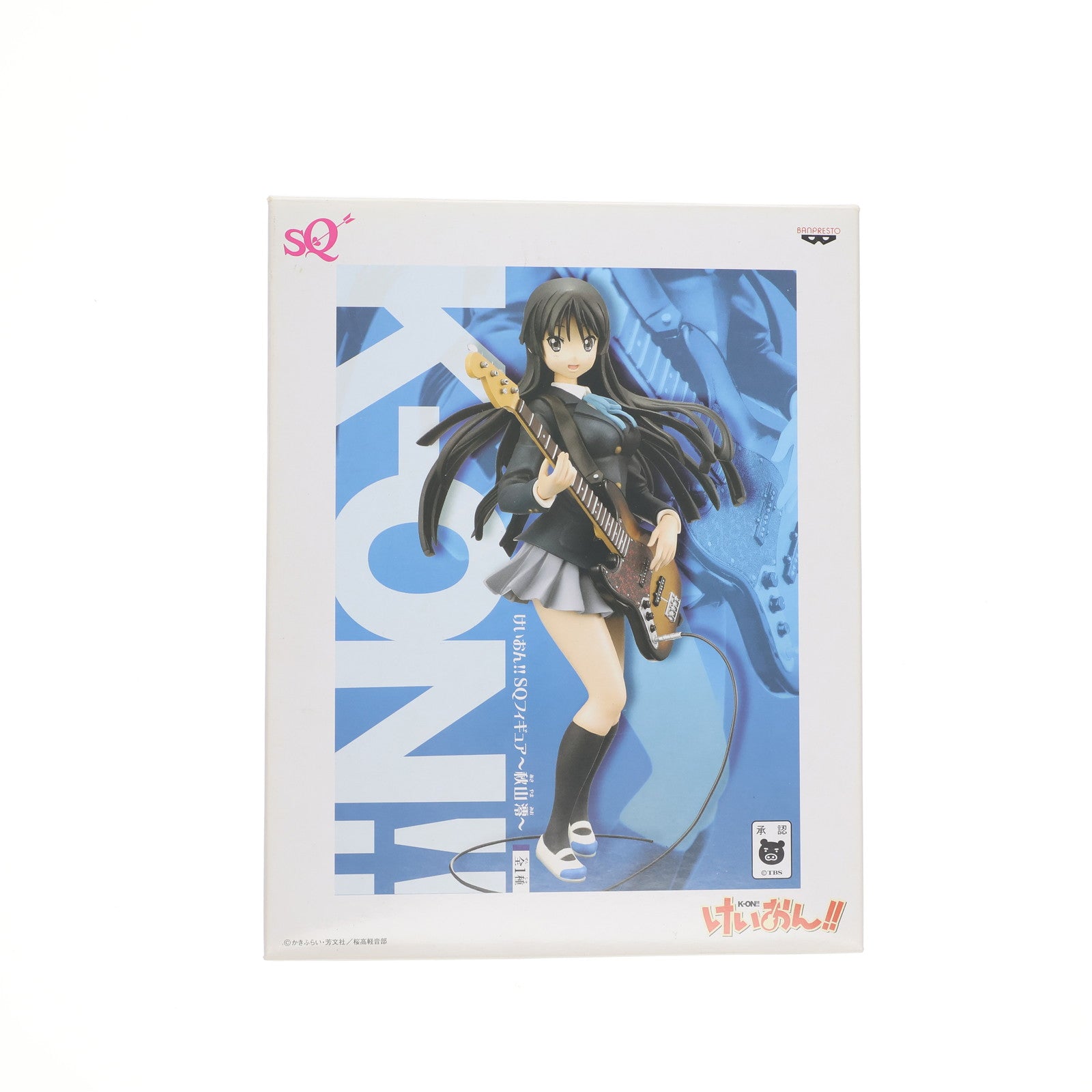【中古即納】[FIG] 秋山澪(あきやまみお) SQフィギュア けいおん!! プライズ バンプレスト(20111130)