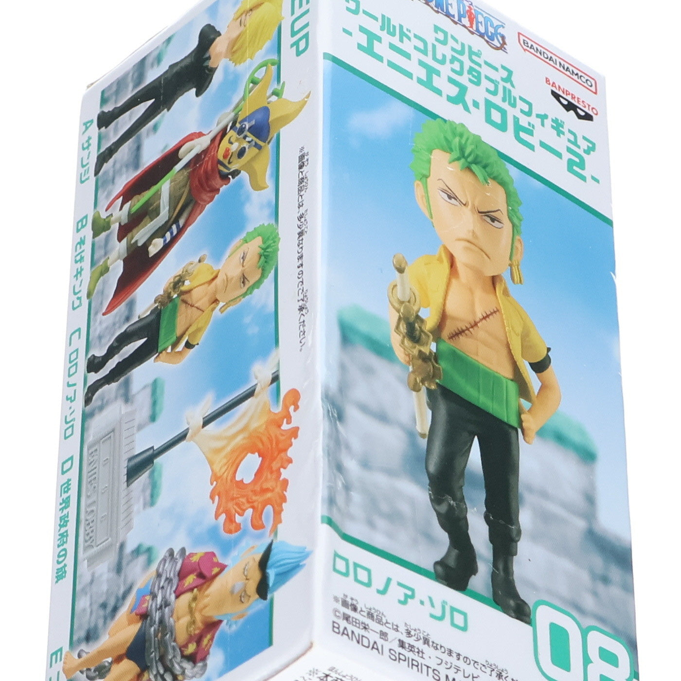 【中古即納】[FIG] ロロノア・ゾロ ワンピース ワールドコレクタブルフィギュア -エニエス・ロビー2- ONE PIECE プライズ(2735624) バンプレスト(20250420)