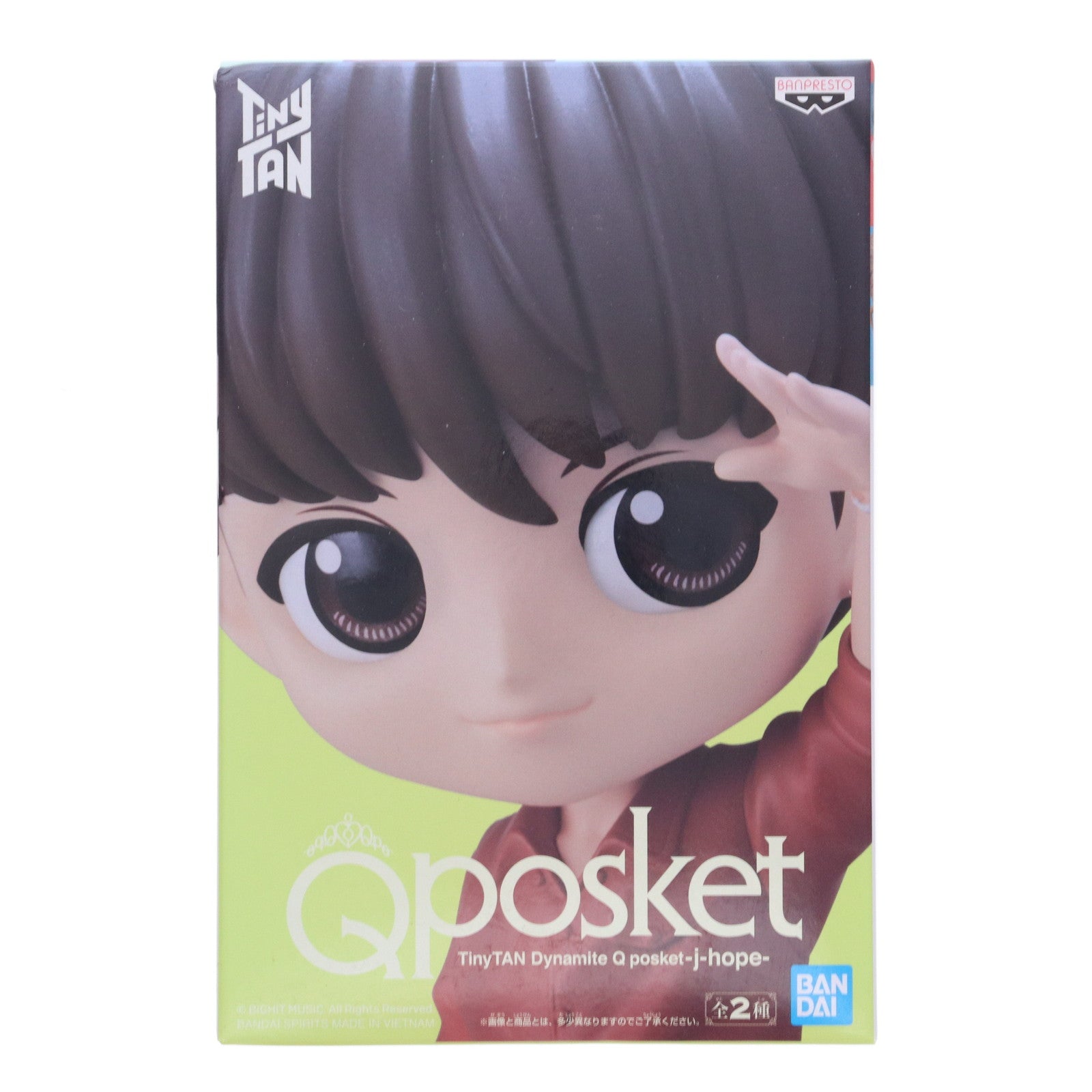 【中古即納】[FIG] ジェイホープ(BTS/防弾少年団) B(髪ブラウン) TinyTAN(タイニータン) Dynamite Q posket-j-hope- フィギュア プライズ(2598503) バンプレスト(20220920)