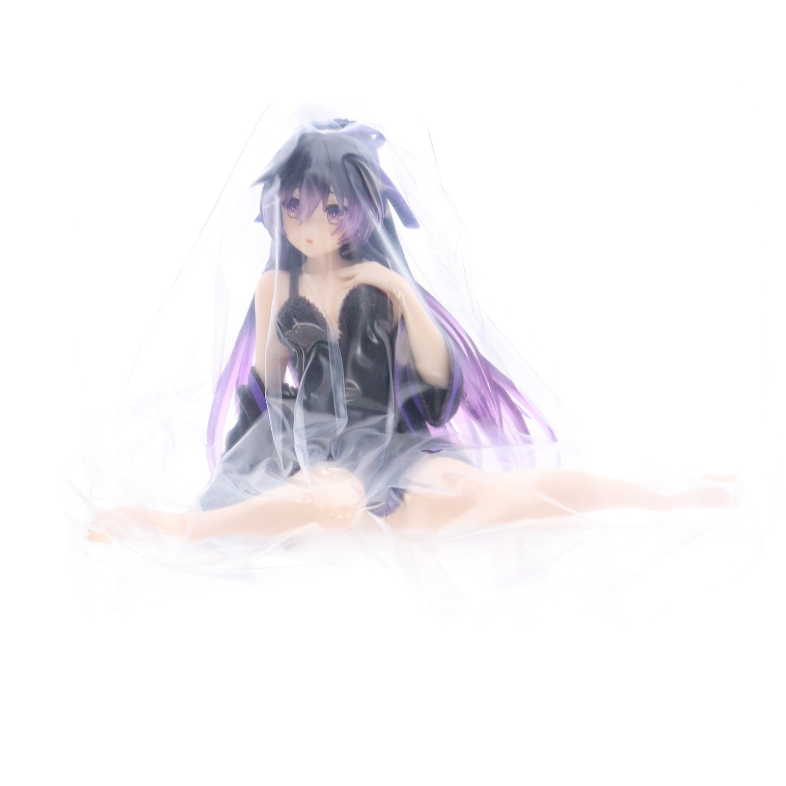 【中古即納】[FIG] タイトーオンラインクレーン限定 夜刀神十香(やとがみとおか) デート・ア・ライブV Desktop Cute フィギュア 夜刀神十香～ナイトウェアver.～ プライズ タイトー(20240731)