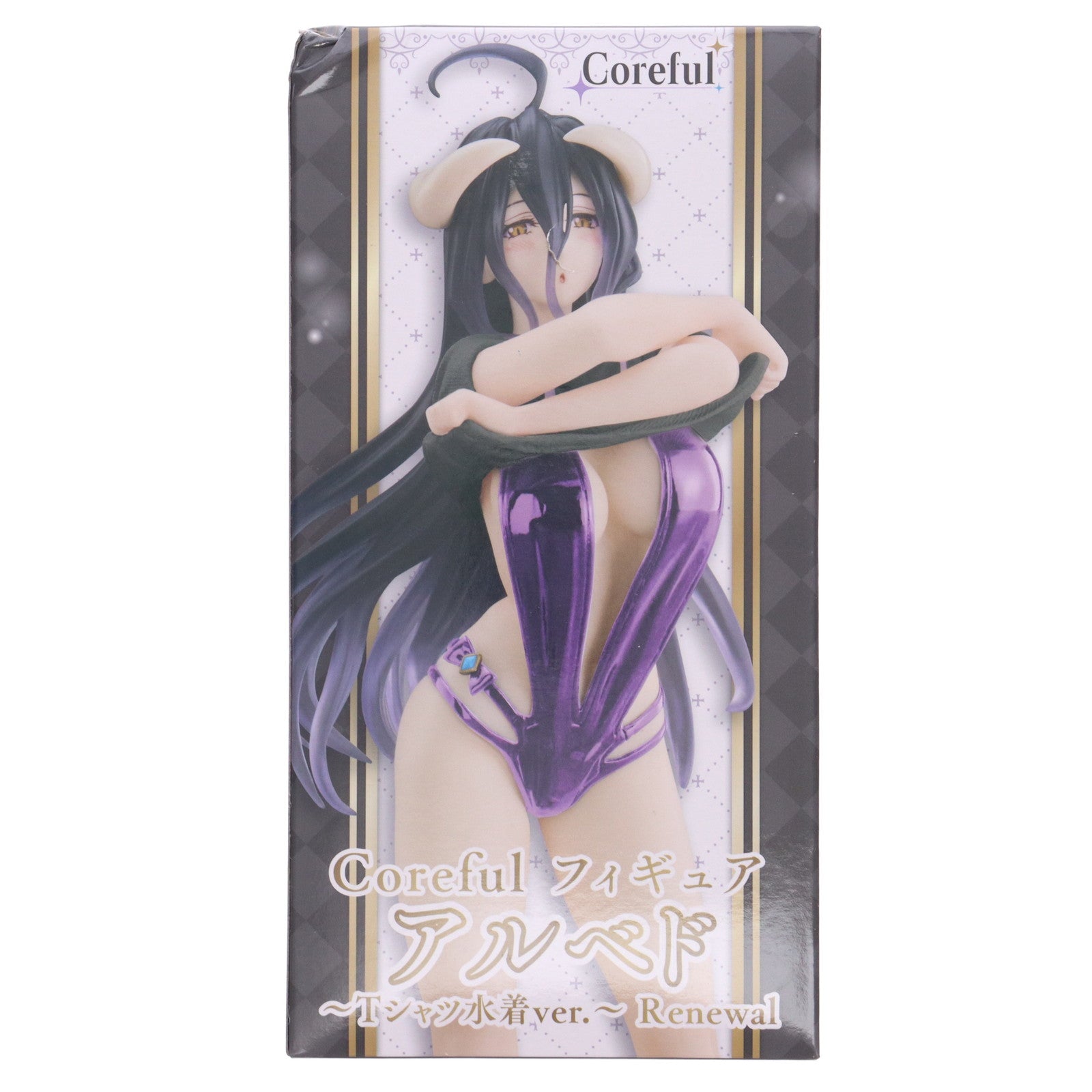 【中古即納】[FIG] アルベド オーバーロードIV Coreful フィギュア アルベド～Tシャツ水着ver.～Renewal プライズ(451661700) タイトー(20231020)