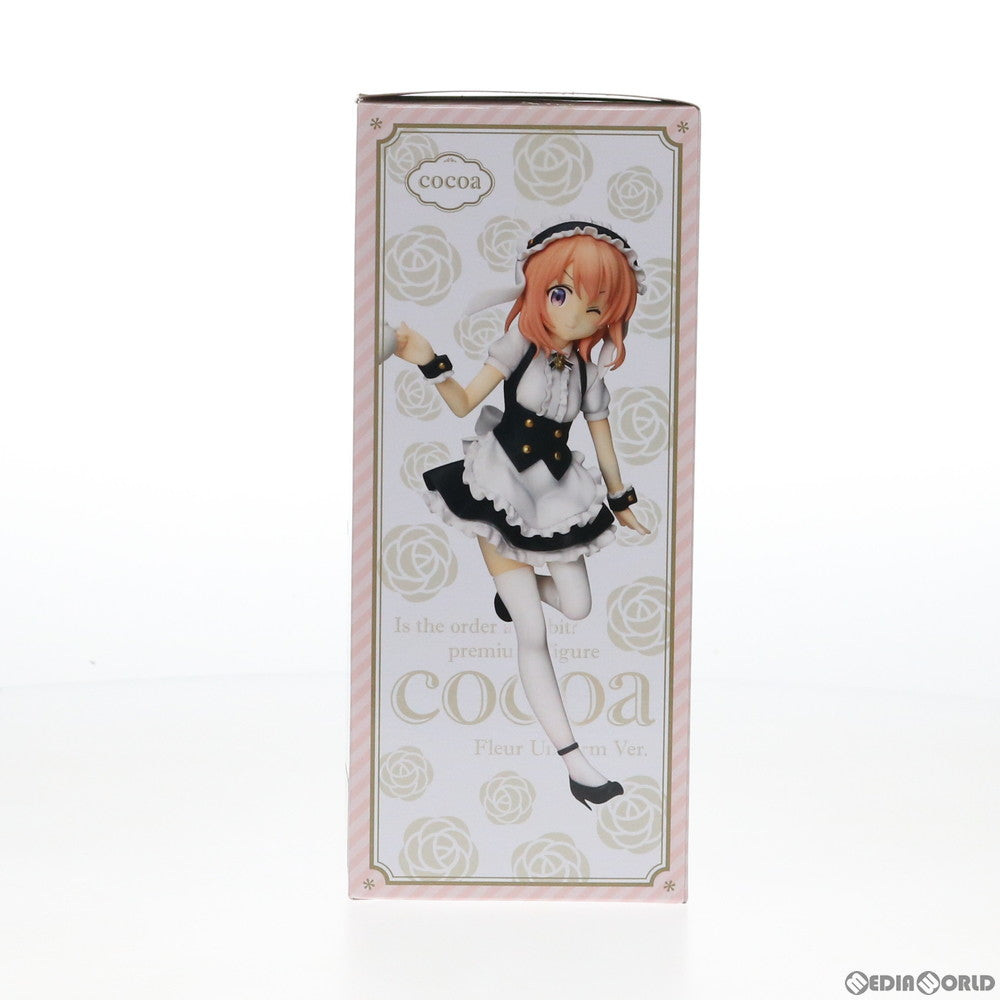 【中古即納】[FIG] ココア ご注文はうさぎですか～ BLOOM(ブルーム) プレミアムフィギュア『ココア』フルール制服Ver. プライズ(1042181) セガ(20200831)