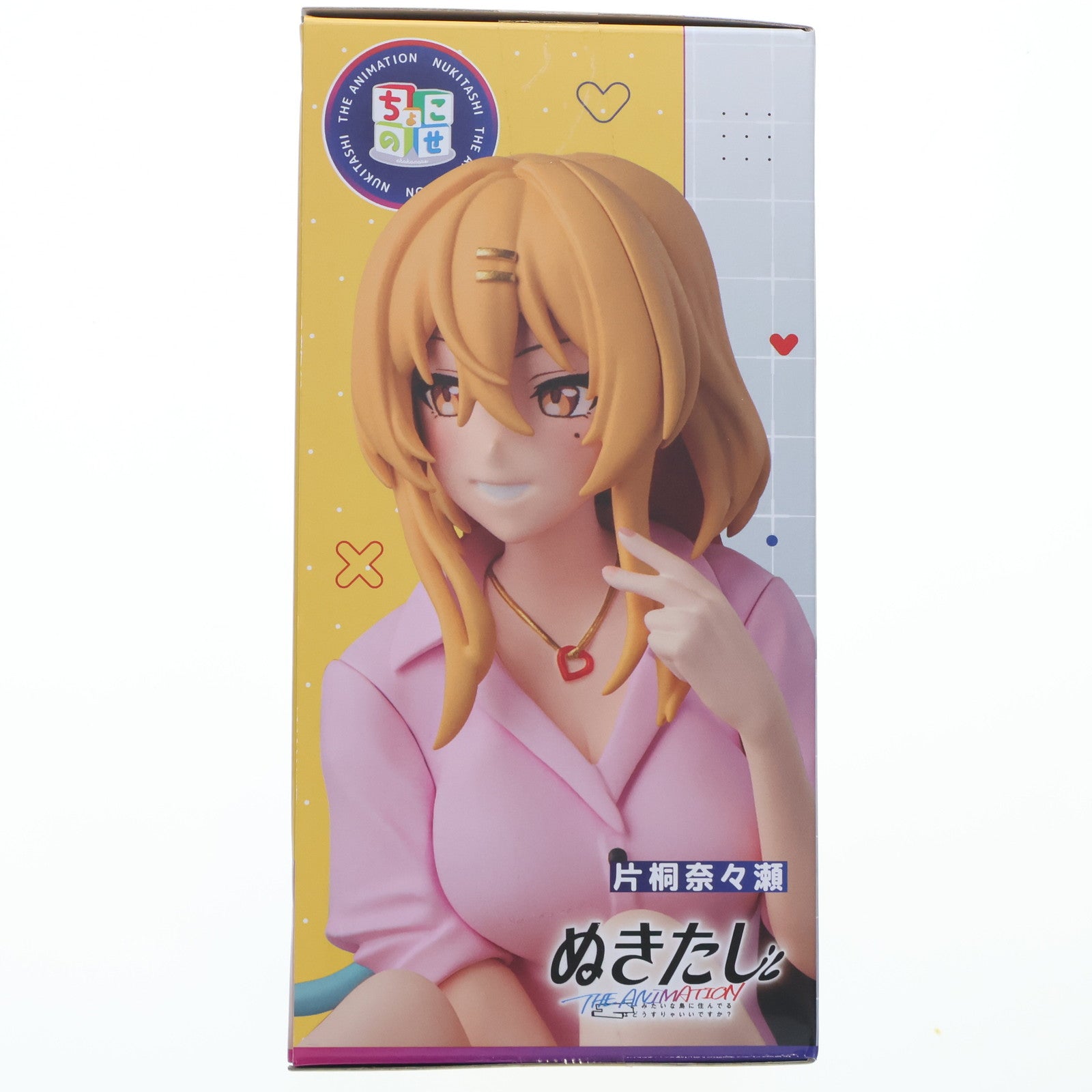 【中古即納】[FIG] 片桐奈々瀬(かたぎりななせ) ぬきたし THE ANIMATION ちょこのせプレミアムフィギュア『片桐奈々瀬』 プライズ(1120355) セガ(20250725)