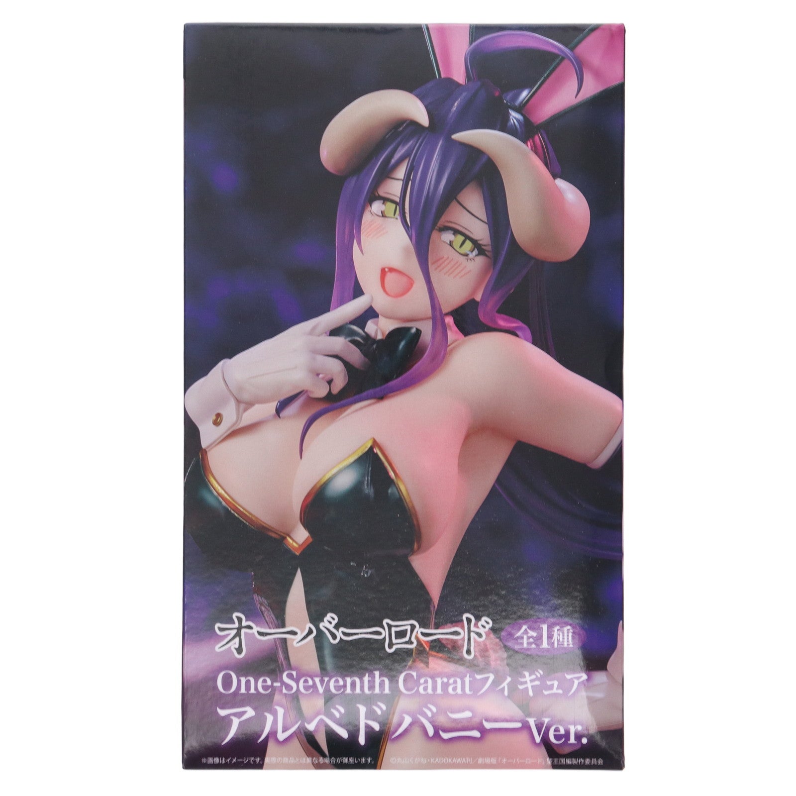 【中古即納】[FIG] アルベド バニーVer. オーバーロード One-Seventh Caratフィギュア プライズ(SS15975) システムサービス(20250916)
