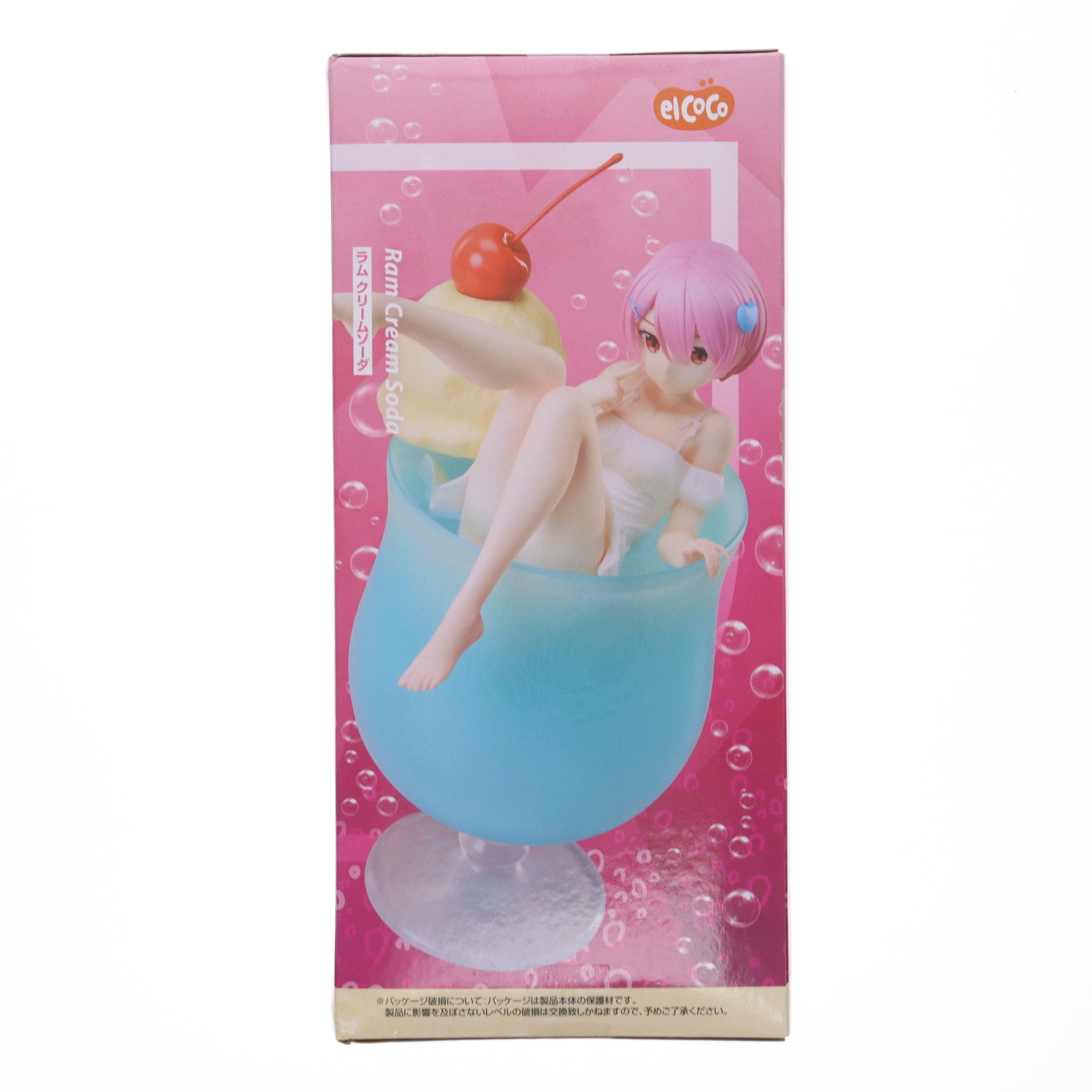 【中古即納】[FIG] ラム クリームソーダ Re:ゼロから始める異世界生活 1/7 フィギュア プライズ エルココ(20250627)