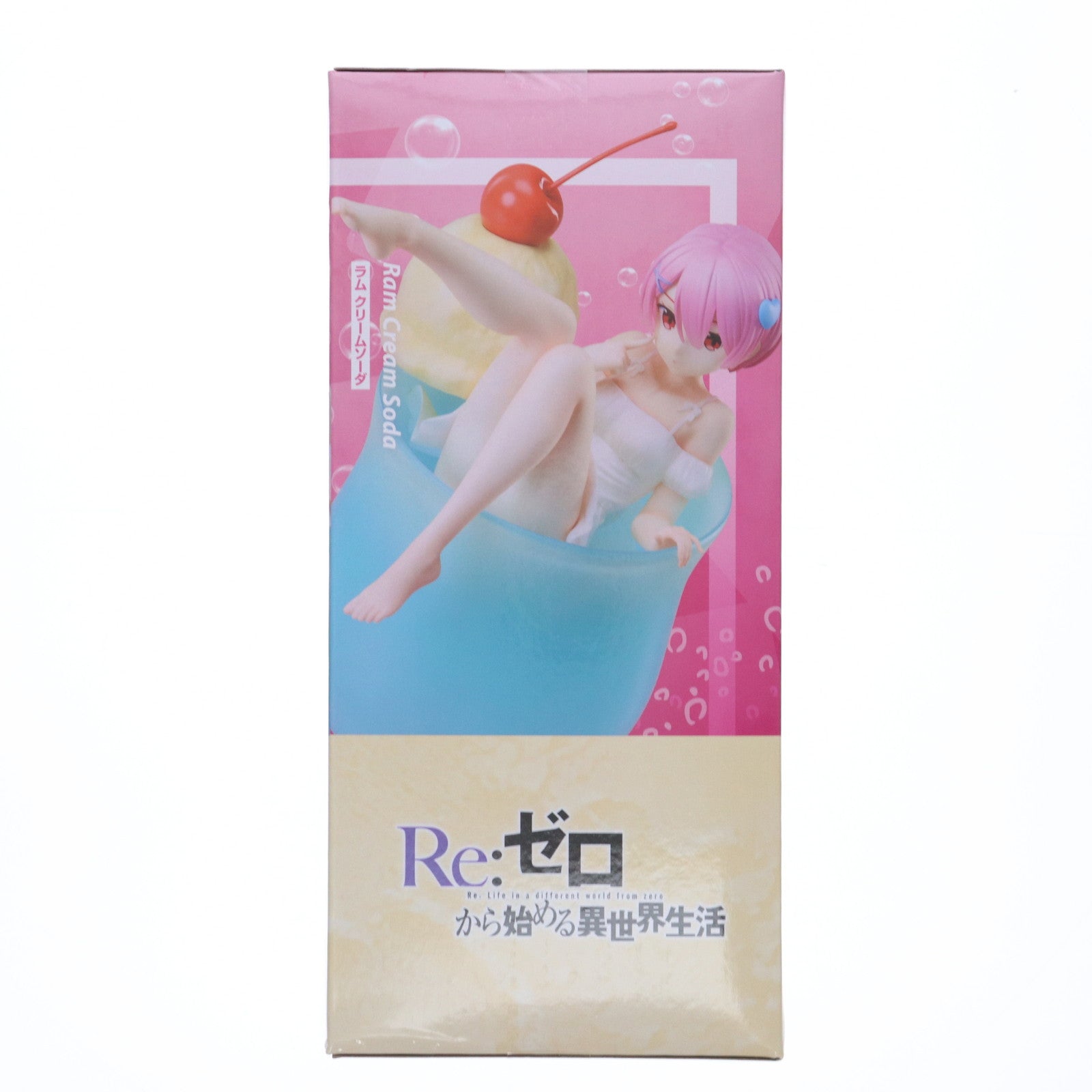 【中古即納】[FIG] ラム クリームソーダ Re:ゼロから始める異世界生活 1/7 フィギュア プライズ エルココ(20250627)
