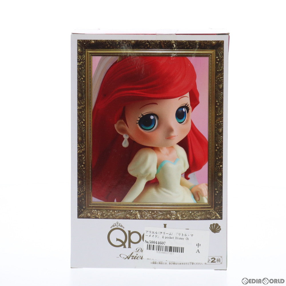 【中古即納】[FIG] アリエル A(クリーム) Q posket Disney Characters -Ariel Dreamy Style- リトル・マーメイド フィギュア プライズ(38343) バンプレスト(20180524)