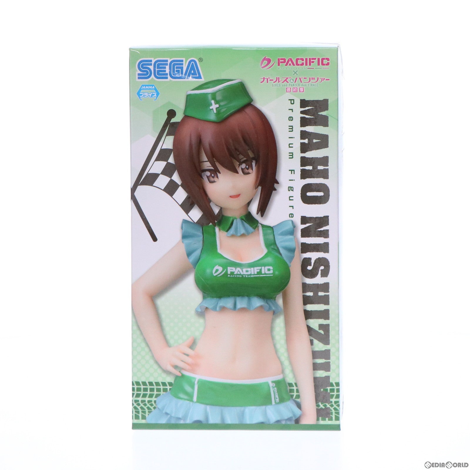 【中古即納】[FIG] 西住まほ(にしずみまほ) PACIFIC RACING TEAM×ガールズ&パンツァー 最終章 プレミアムフィギュア『西住まほ』 プライズ(1027595) セガ(20180630)