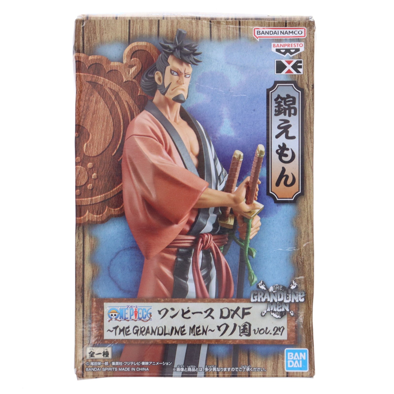 【中古即納】[FIG] 錦えもん(きんえもん) ワンピース DXF～THE GRANDLINE MEN～ワノ国 vol.27 ONE PIECE フィギュア プライズ(2659000) バンプレスト(20230520)