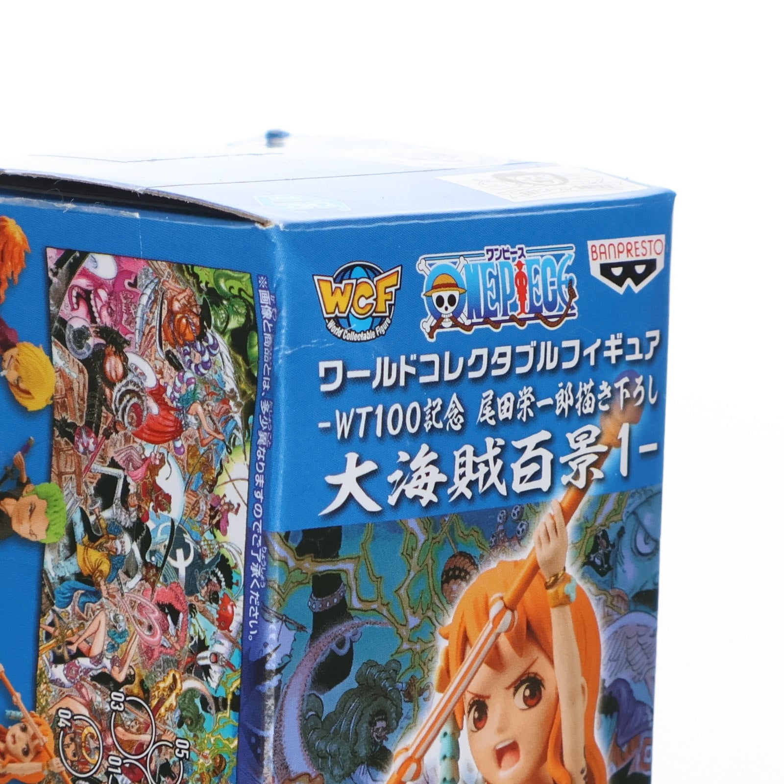 【中古即納】[FIG] ナミ ワールドコレクタブルフィギュア-WT100記念 尾田栄一郎描き下ろし 大海賊百景1- ONE PIECE(ワンピース) プライズ(2545868) バンプレスト(20211031)