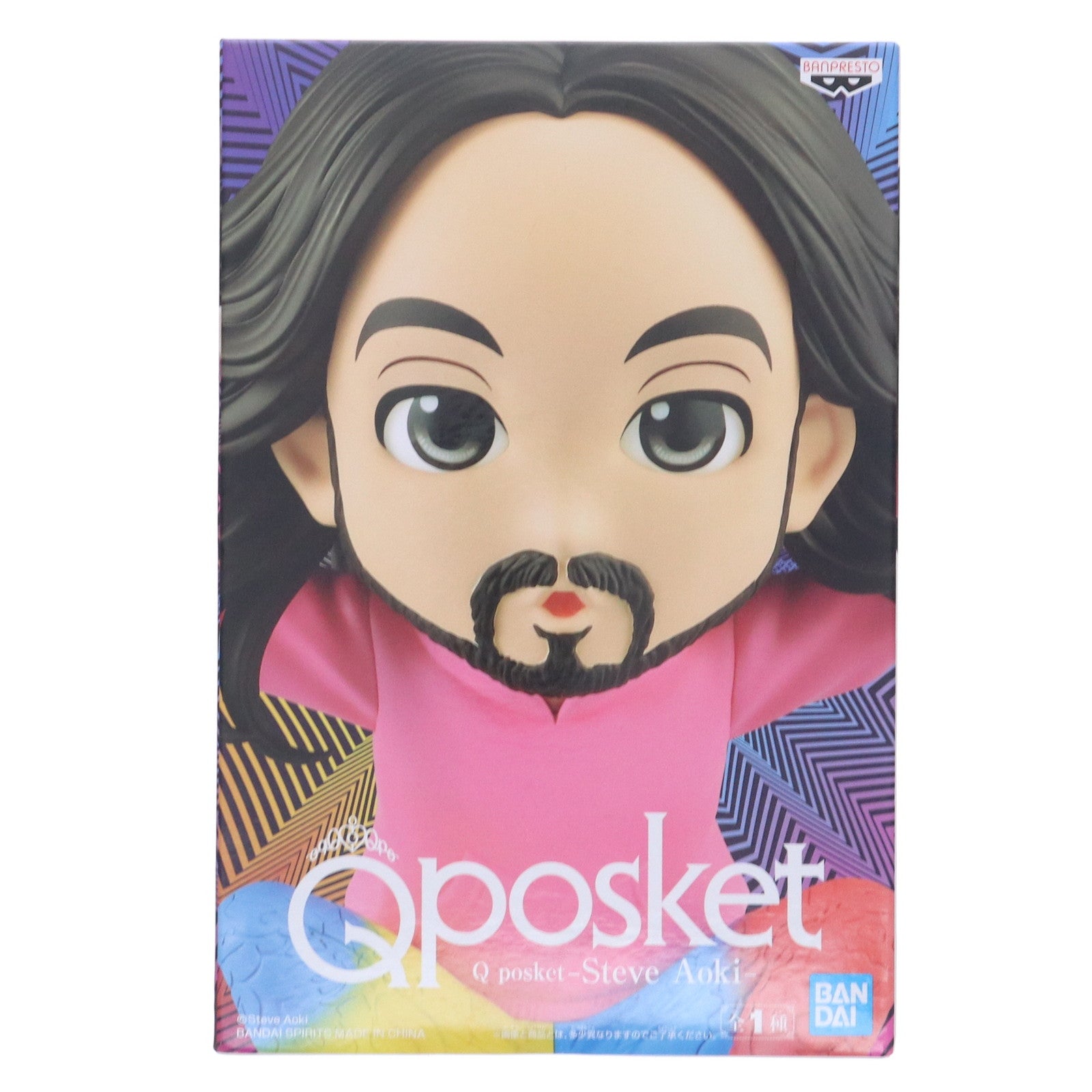 【中古即納】[FIG] Steve Aoki(スティーヴ・アオキ) Q posket-Steve Aoki- フィギュア プライズ(2619539) バンプレスト(20220630)