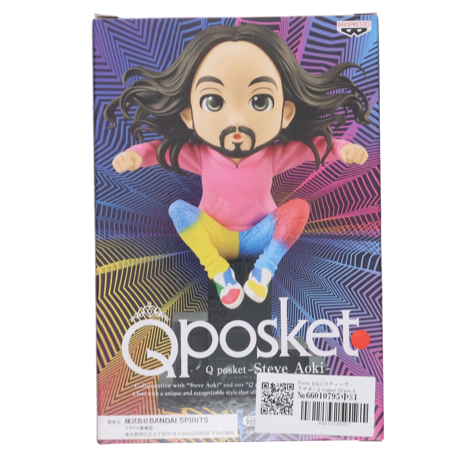 【中古即納】[FIG] Steve Aoki(スティーヴ・アオキ) Q posket-Steve Aoki- フィギュア プライズ(2619539) バンプレスト(20220630)