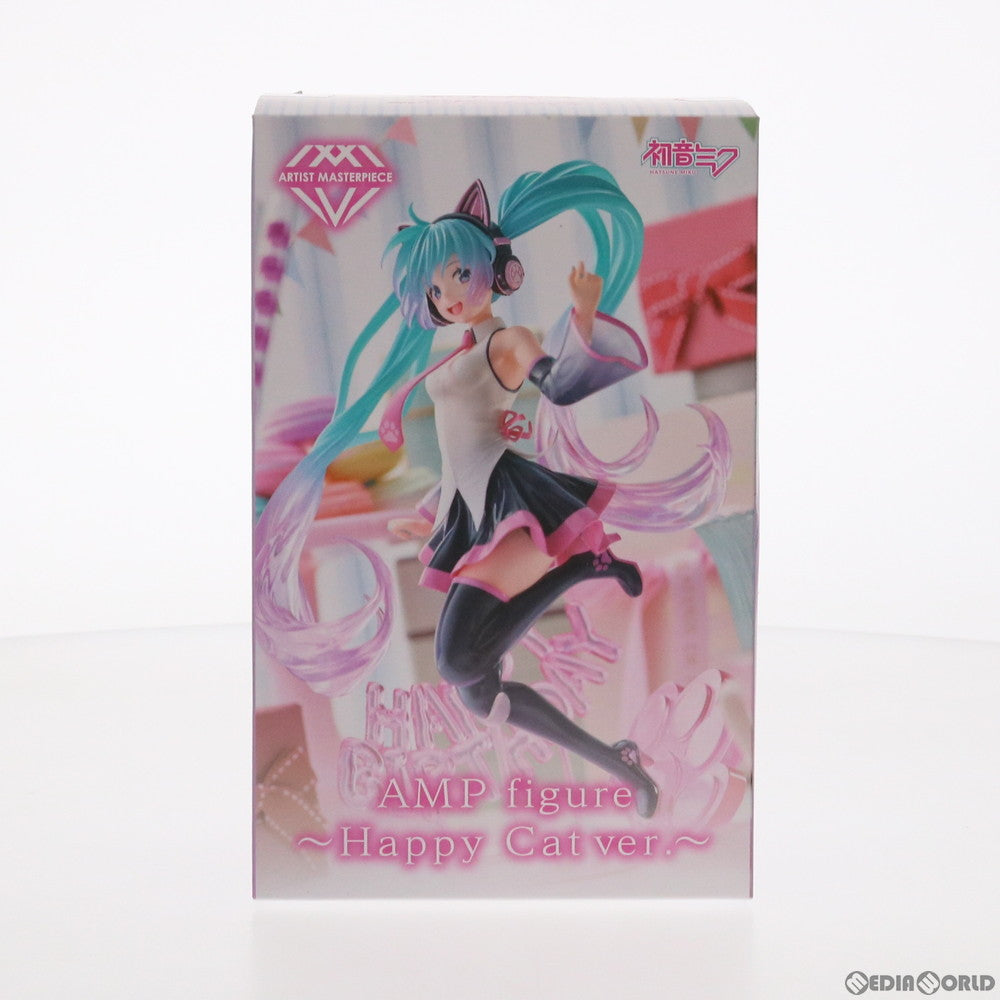 【中古即納】[FIG] 初音ミク Birthday2021 AMP フィギュア～Happy Cat ver.～ キャラクター・ボーカル・シリーズ01 初音ミク プライズ(451338700) タイトー(20210831)