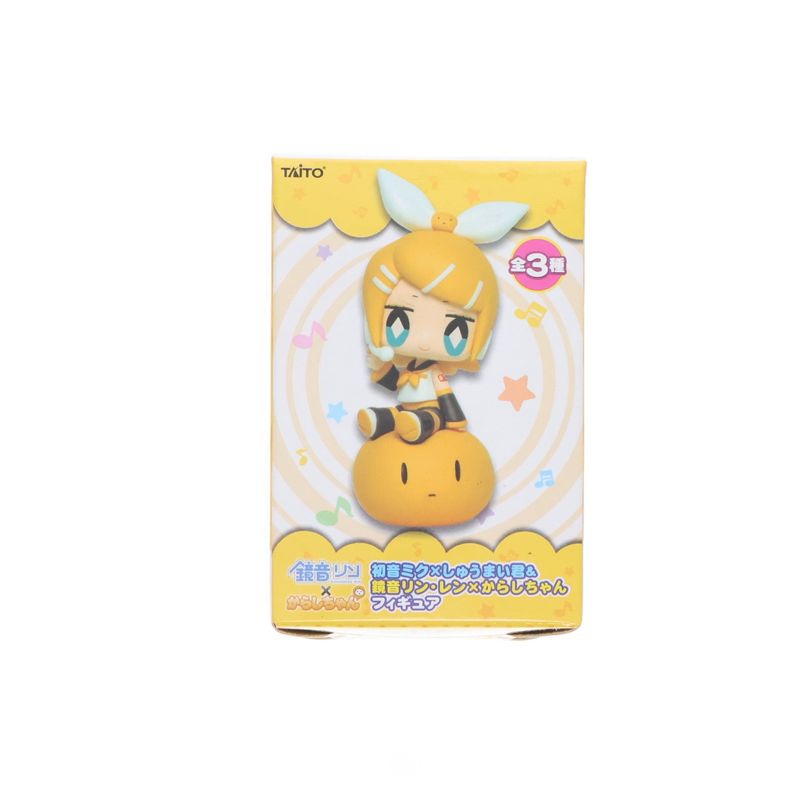 【中古即納】[FIG] 鏡音リン×からしちゃん 鏡音リン・レン×からしちゃん 初音ミク×しゅうまい君&鏡音リン・レン×からしちゃんフィギュア プライズ タイトー(20130320)