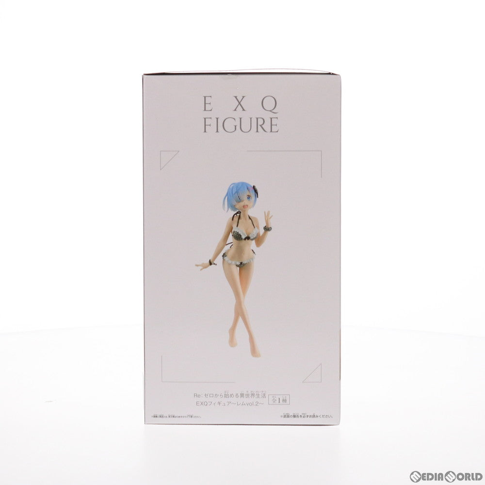 【中古即納】[FIG] レム EXQフィギュア～レムvol.2～ Re:ゼロから始める異世界生活 プライズ(38875) バンプレスト(20181120)