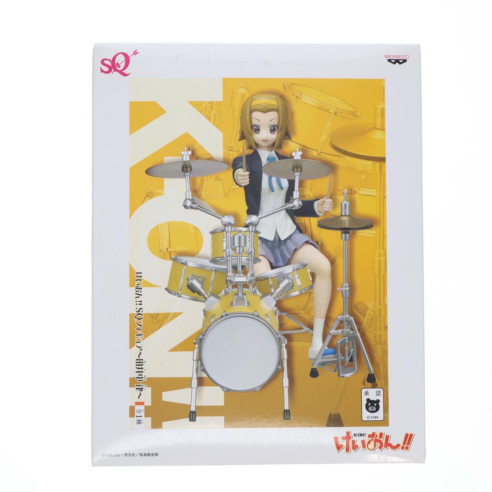 【中古即納】[FIG] 田井中律(たいなかりつ) けいおん!! SQフィギュア～田井中律～ プライズ(47747) バンプレスト(20120131)