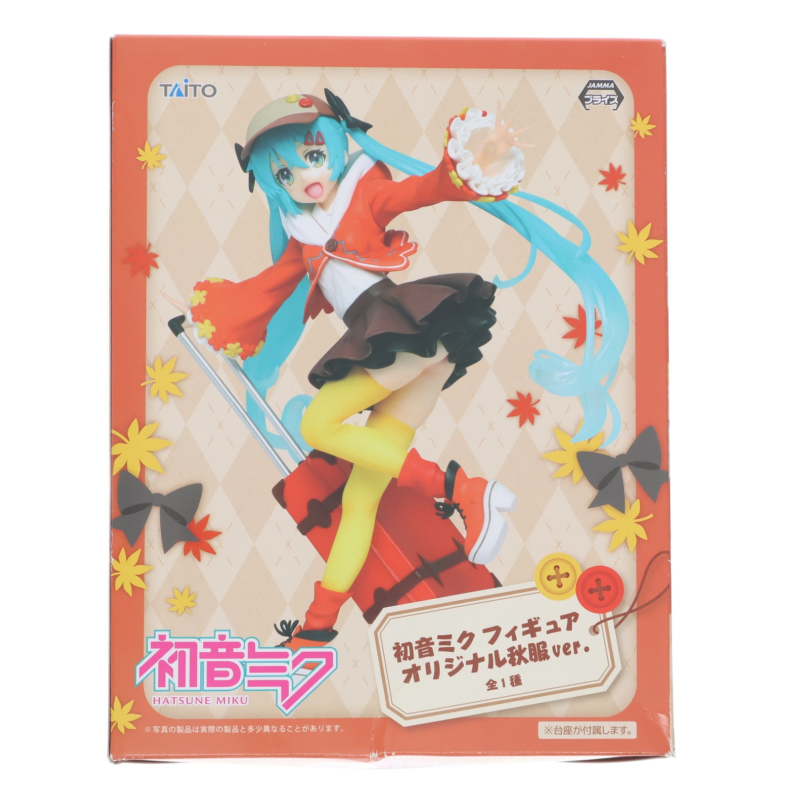 【中古即納】[FIG] 初音ミク(オリジナル秋服ver.) キャラクター・ボーカル・シリーズ 01 初音ミク フィギュア プライズ(451013400) タイトー(20171031)