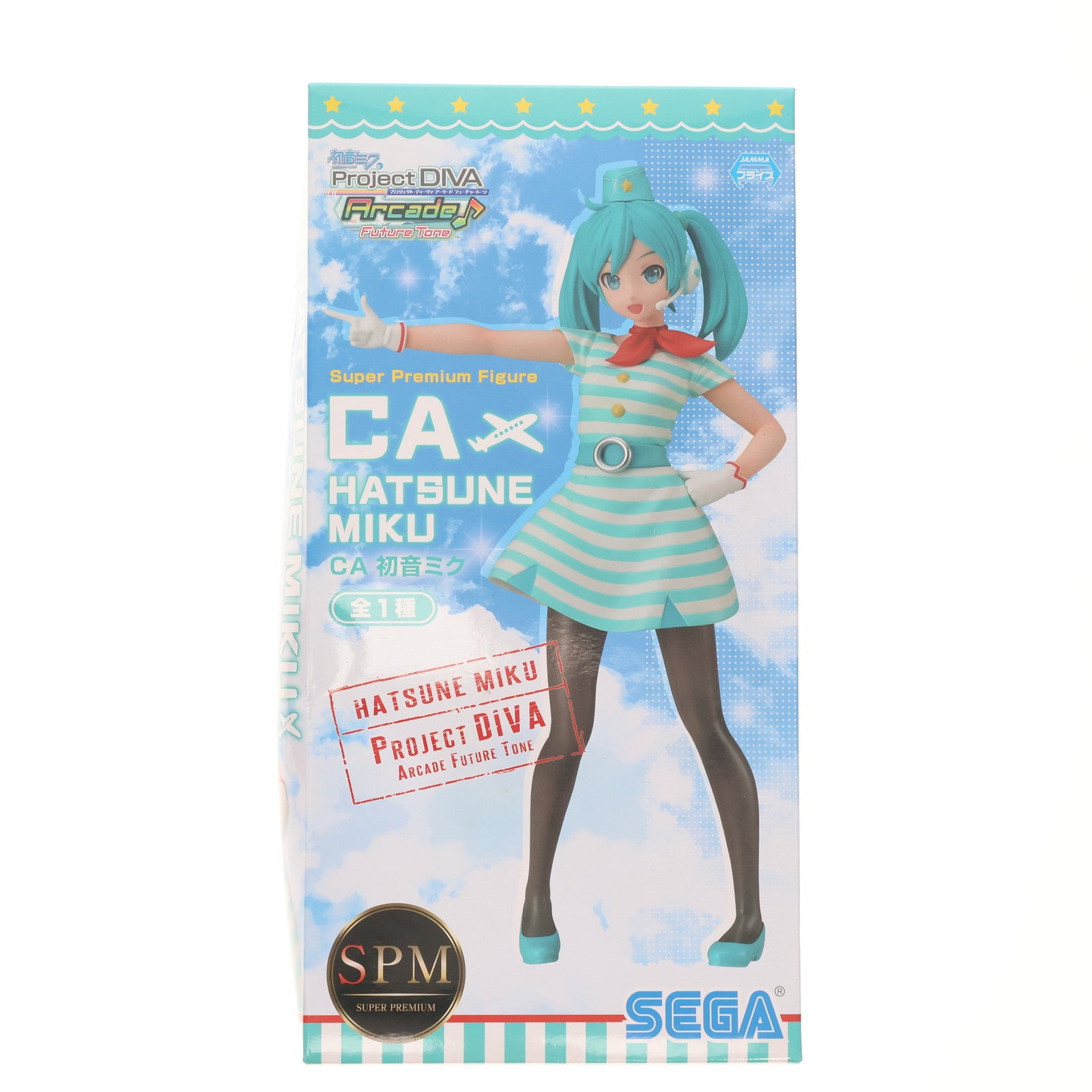【中古即納】[FIG] CA 初音ミク 初音ミク Project DIVA Arcade Future Tone スーパープレミアムフィギュア プライズ(1025713) セガ(20180430)