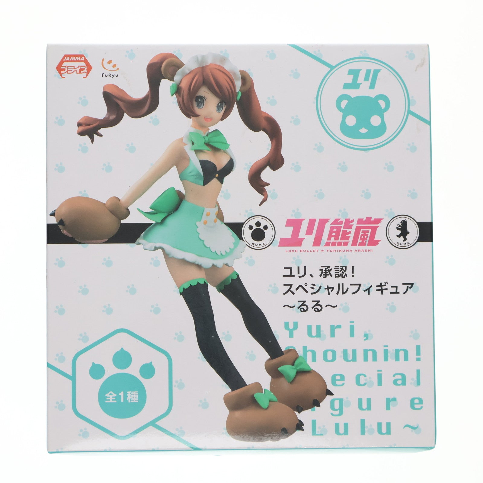 【中古即納】[FIG] 百合ヶ咲るる(ゆりがさきるる ウィニングモード) ユリ熊嵐 ユリ、承認! スペシャルフィギュア～るる～ プライズ(AMU-PRZ6526) フリュー(20150630)
