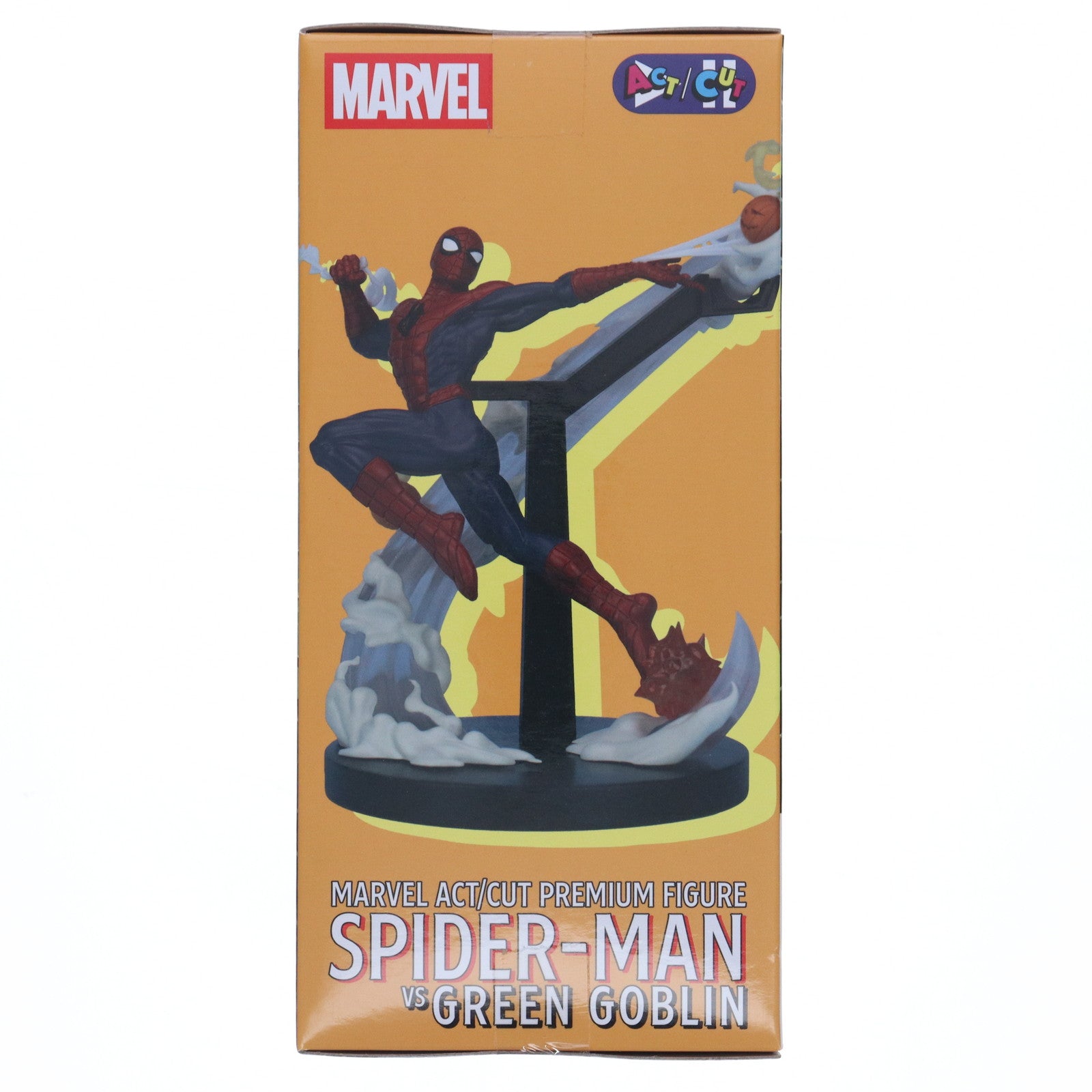 【中古即納】[FIG] スパイダーマン MARVEL(マーベル) ACT/CUT プレミアムフィギュア『スパイダーマンvsグリーン・ゴブリン』 フィギュア プライズ(1119671) セガ(20250828)
